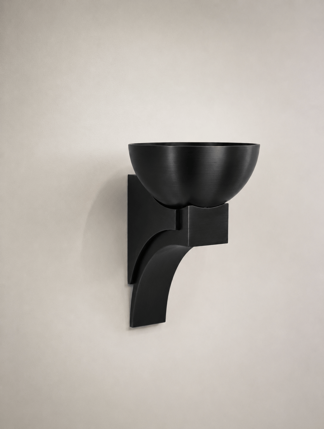 Arel Lighting Black / With ROSKO II Art Deco Wall Sconce