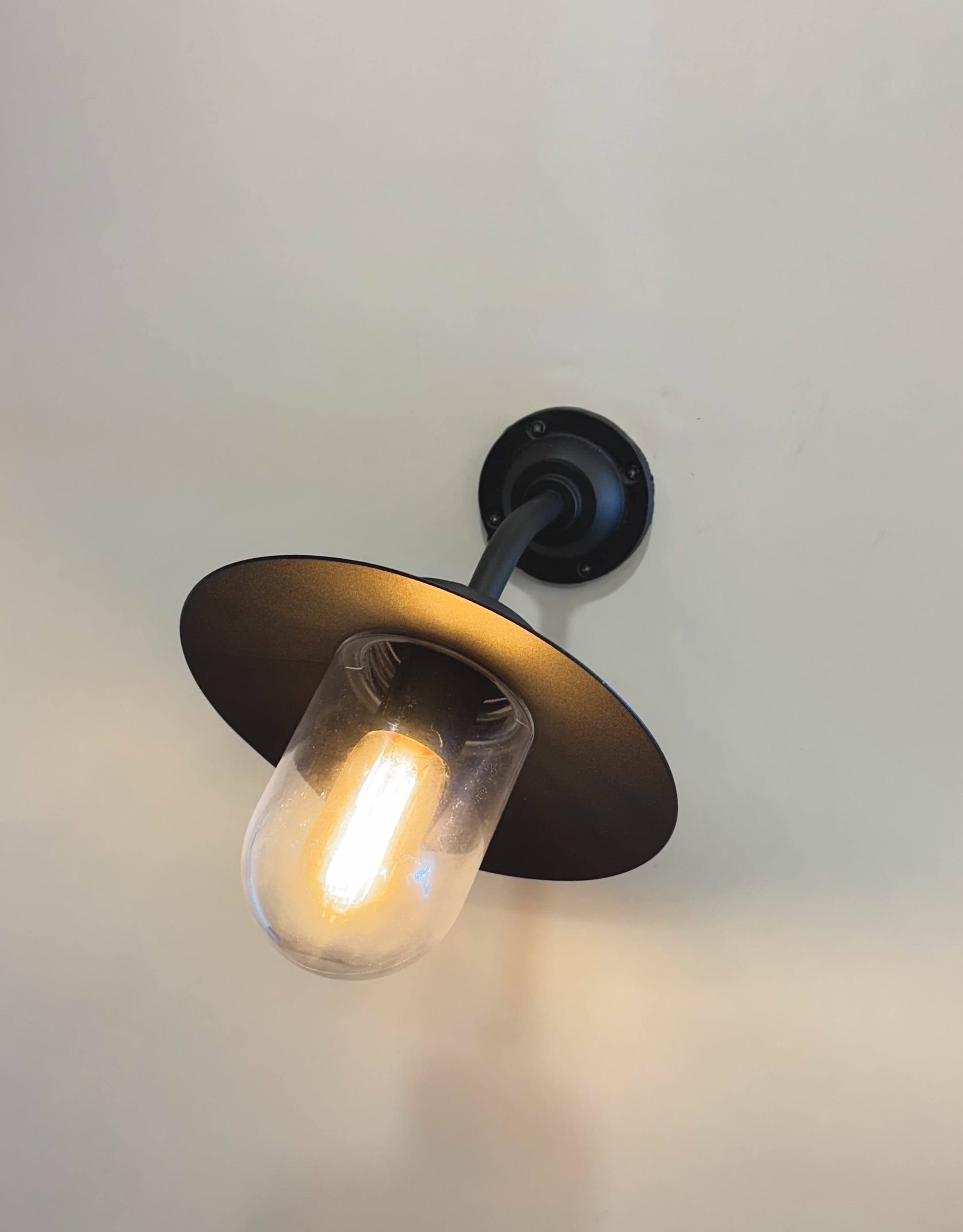 Arel Lighting BORG Nautical Glass Outdoor Wall Light