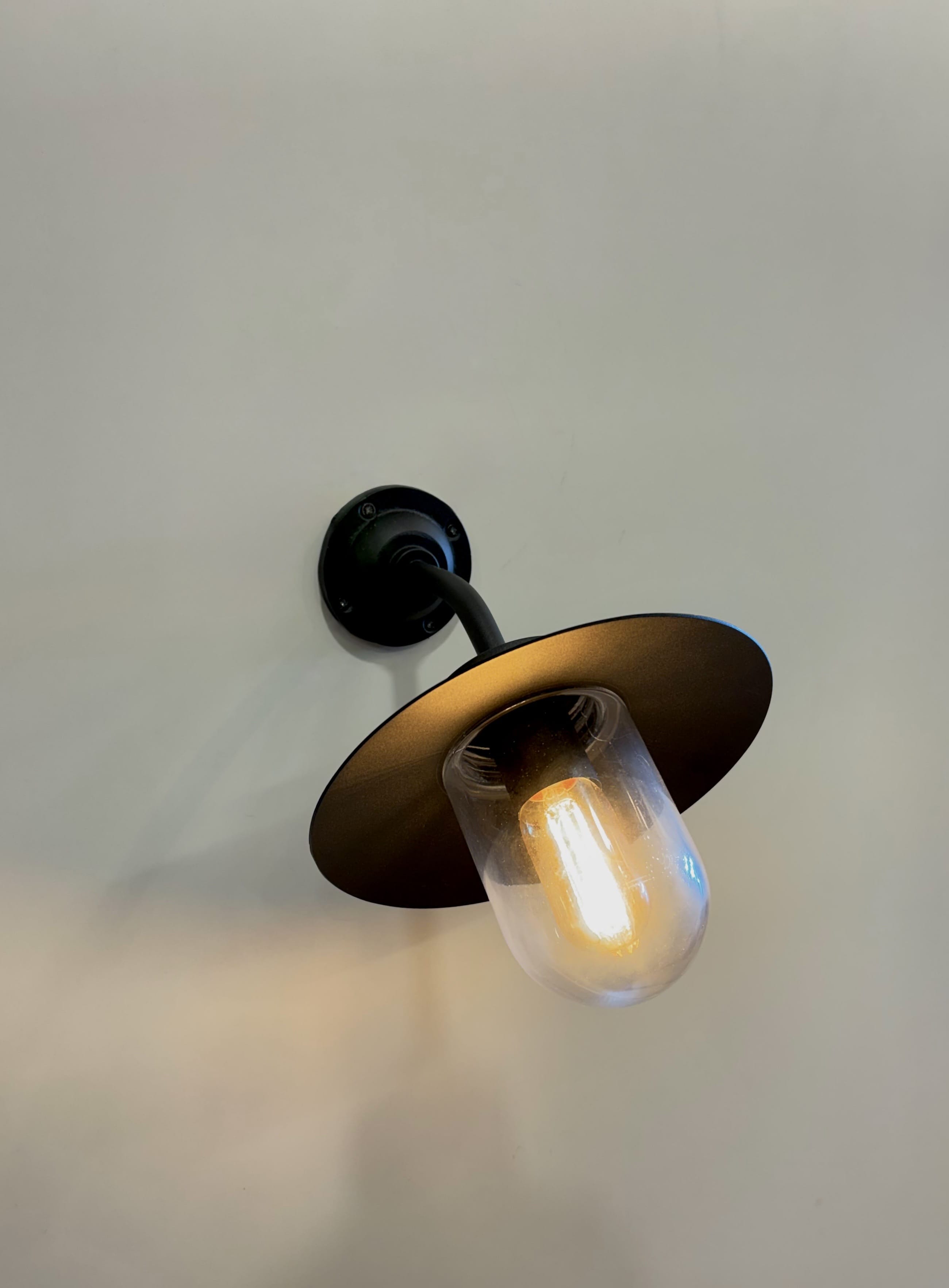 Arel Lighting BORG Nautical Glass Outdoor Wall Light