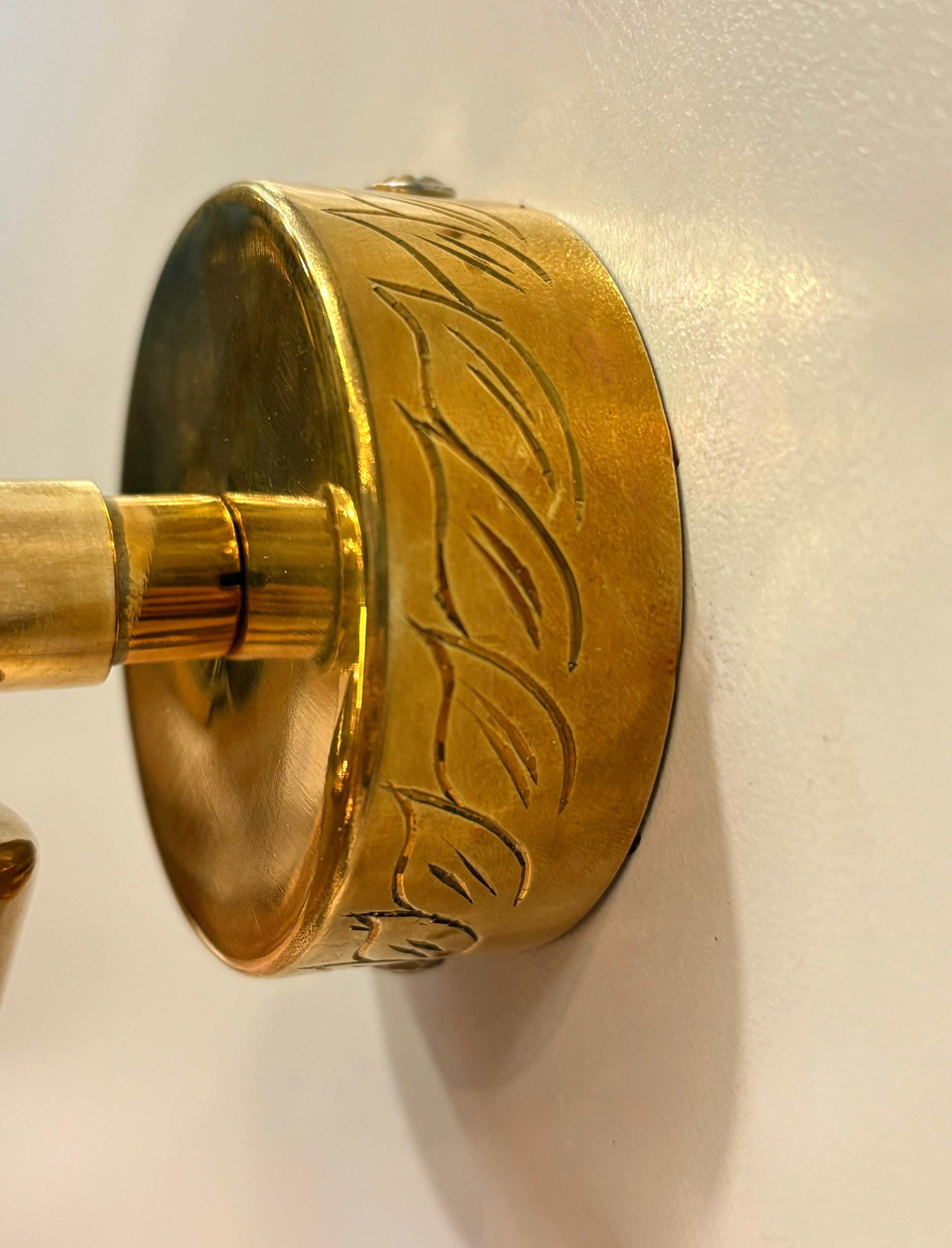 Arel Lighting BREST Brass Engraved Spot Lighting Fixture