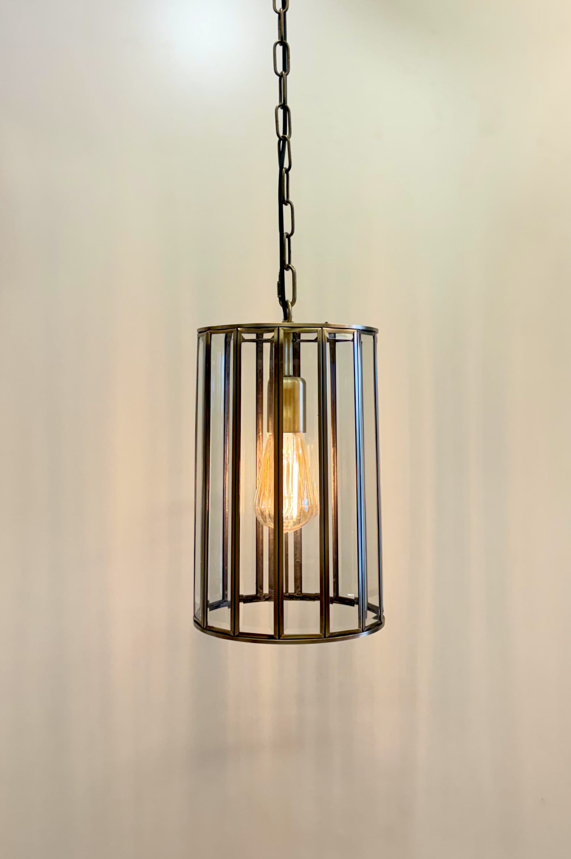 Arel Lighting Brushed Brass KILA Brass Pendant Light