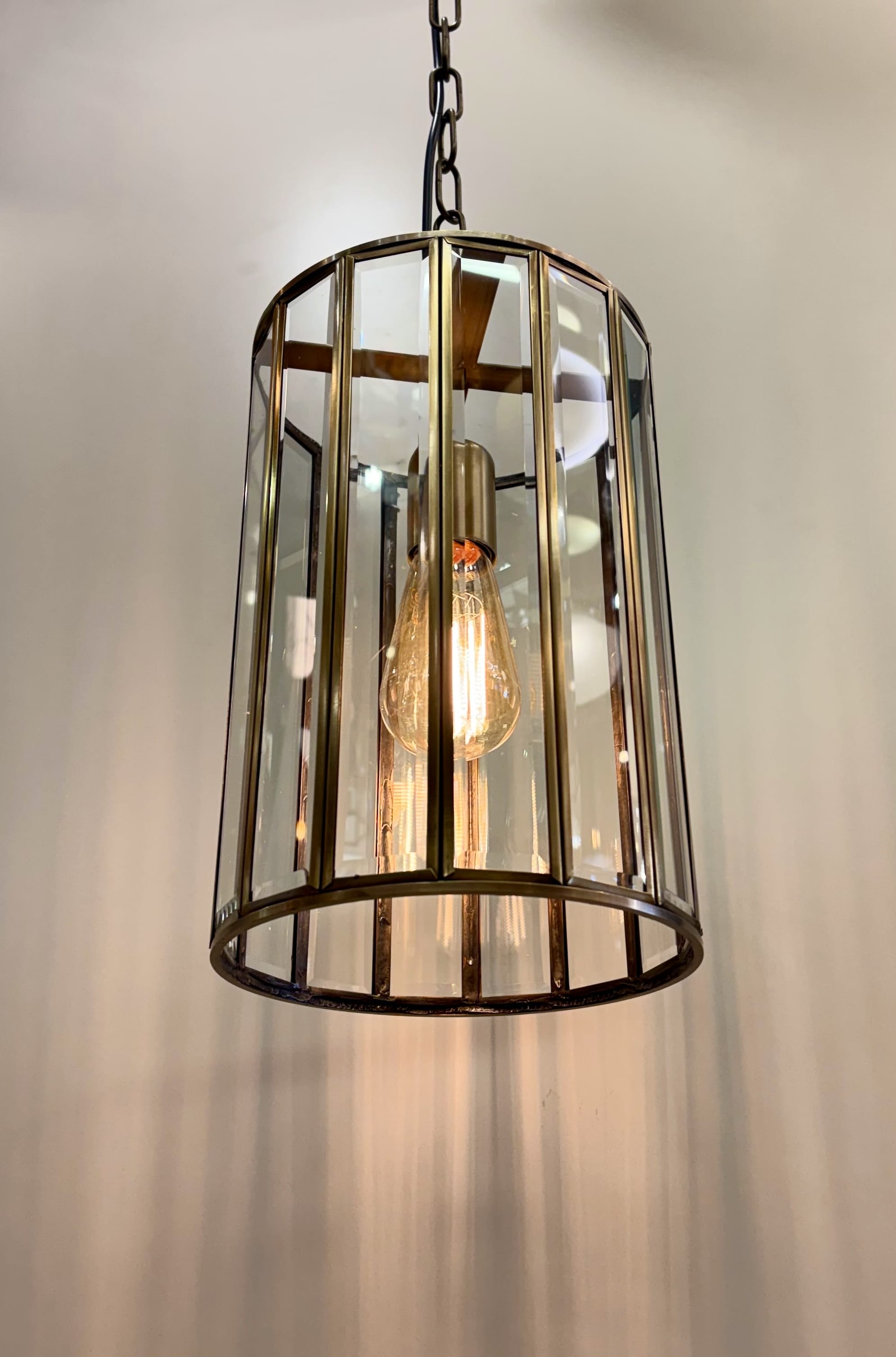 Arel Lighting Brushed Brass KILA Brass Pendant Light