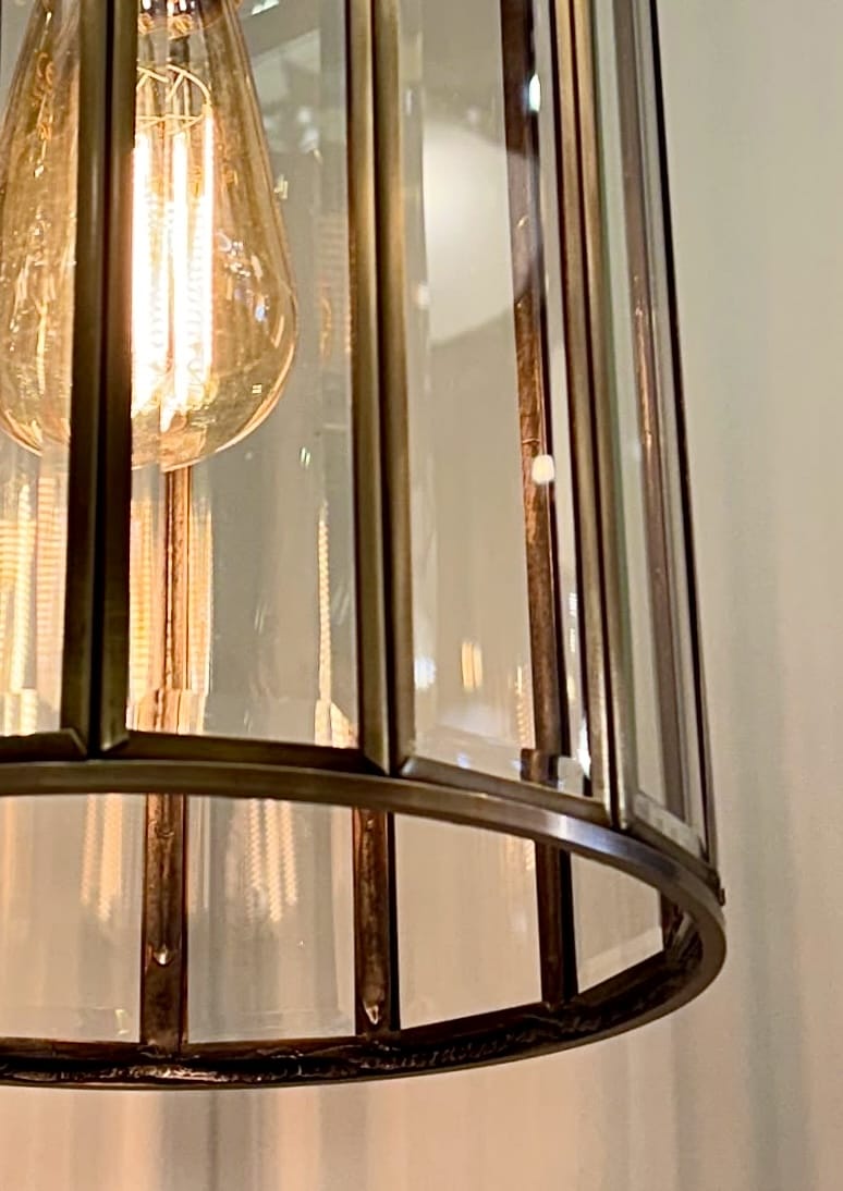 Arel Lighting Brushed Brass KILA Brass Pendant Light