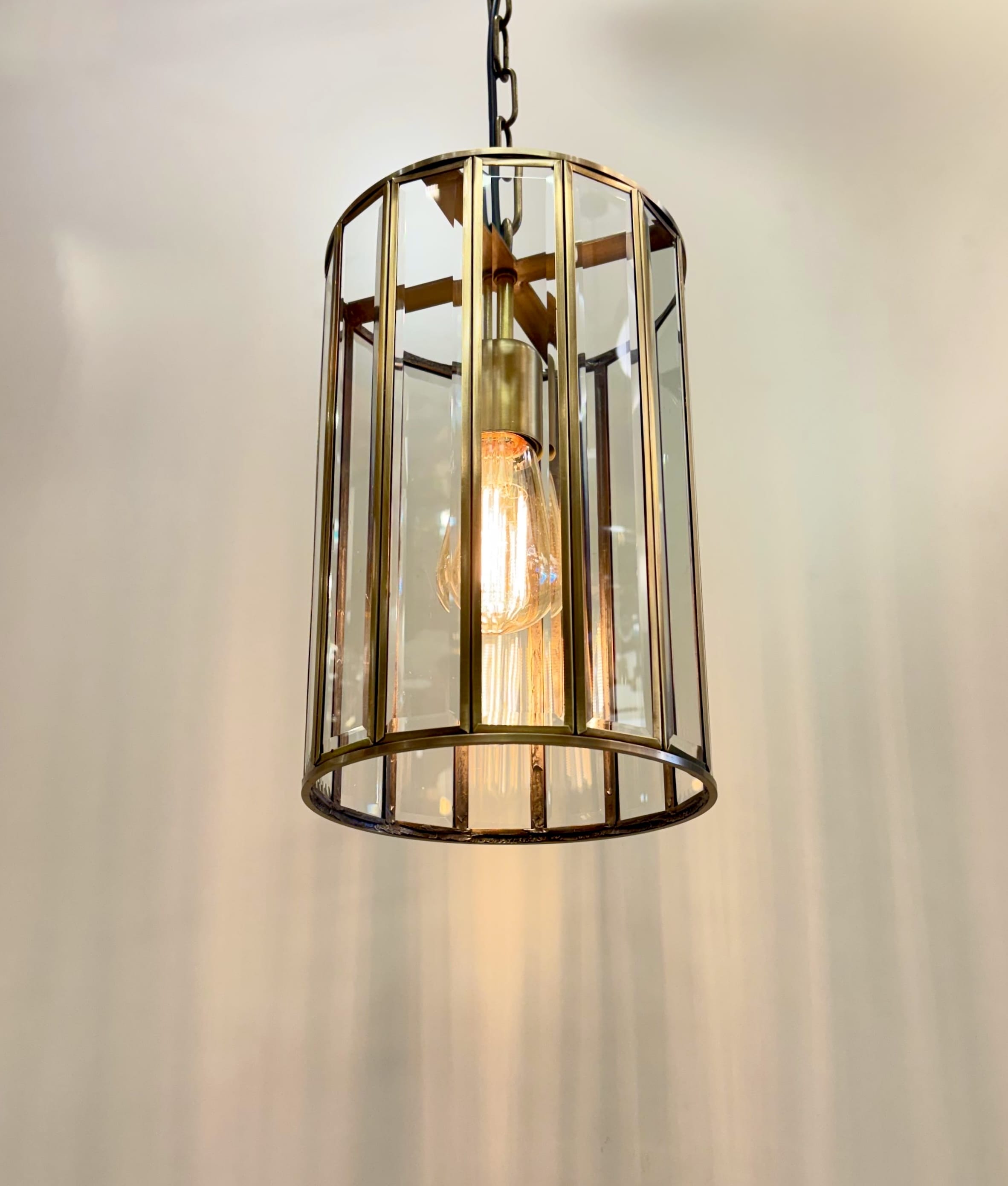 Arel Lighting Brushed Brass KILA Brass Pendant Light