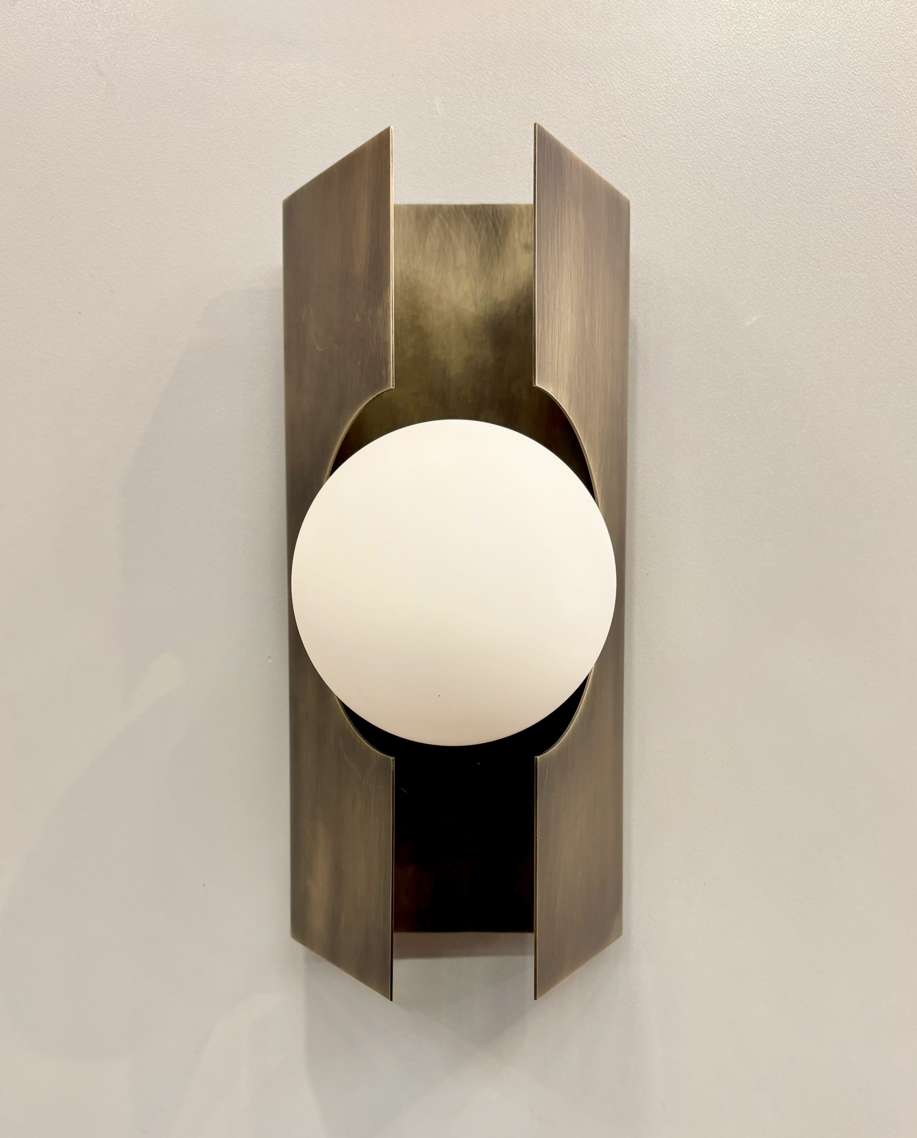 Arel Lighting CAMI Modern Globe Wall Sconce