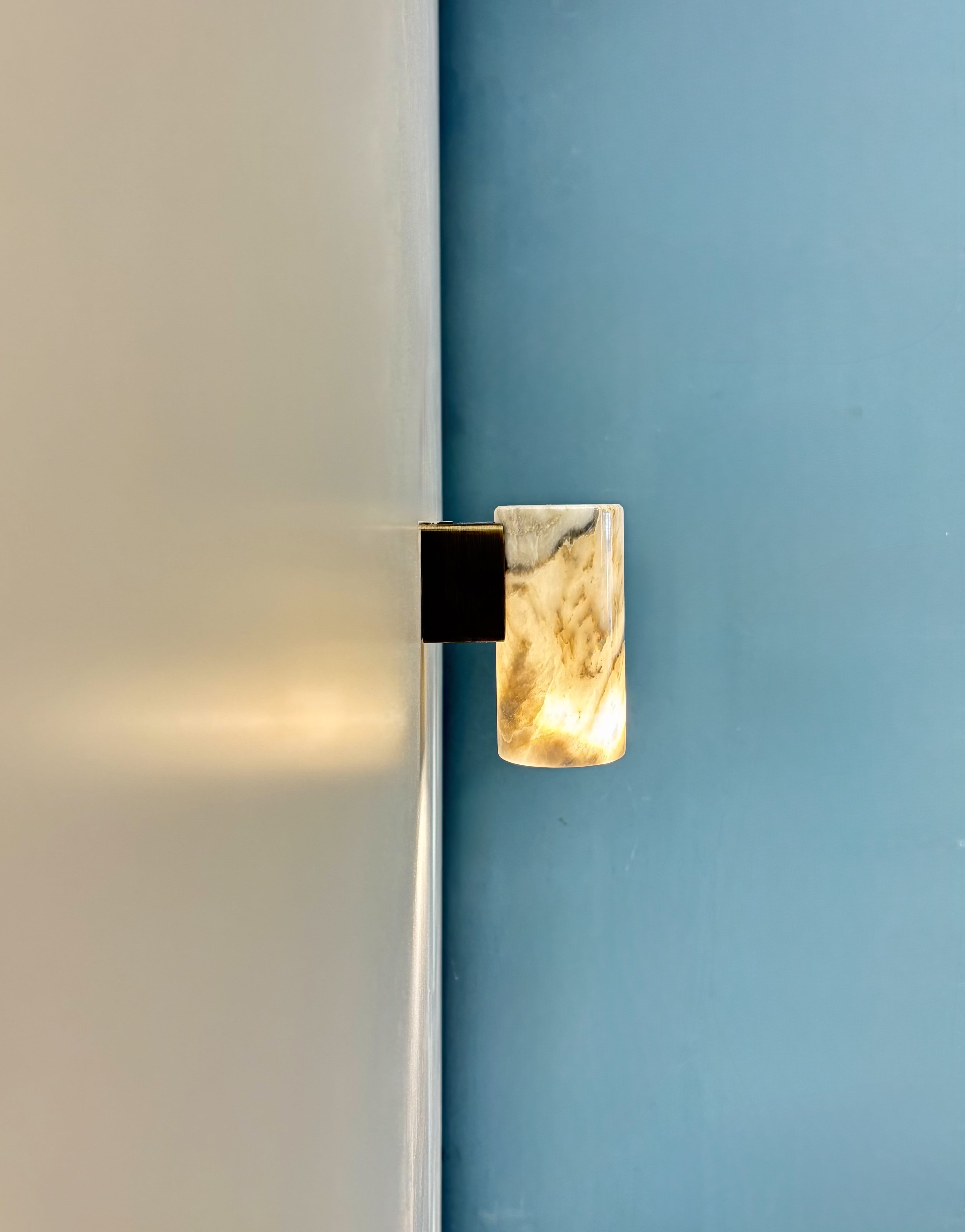 Arel Lighting CONEGLI Marble Wall Sconce
