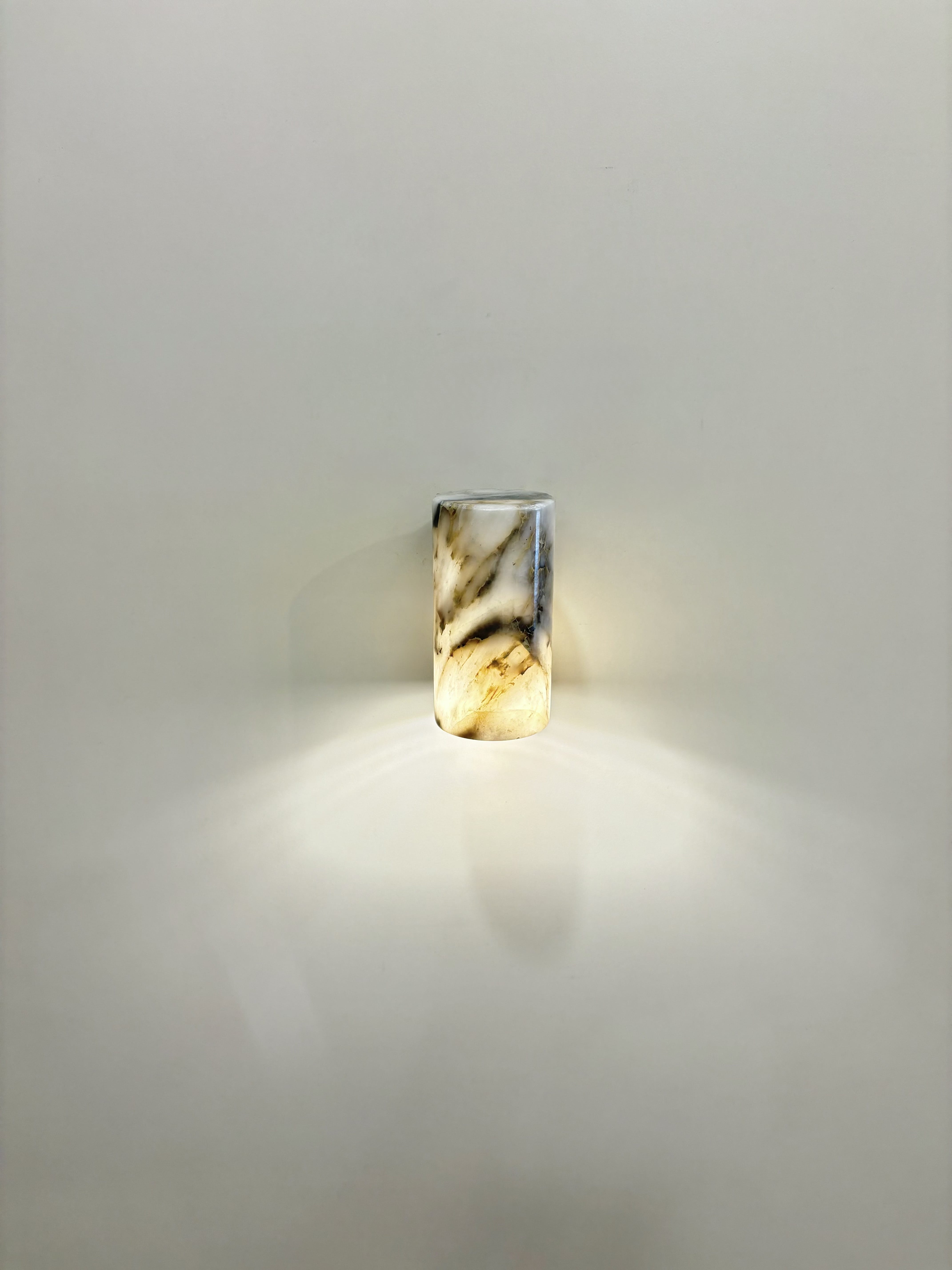 Arel Lighting CONEGLI Marble Wall Sconce