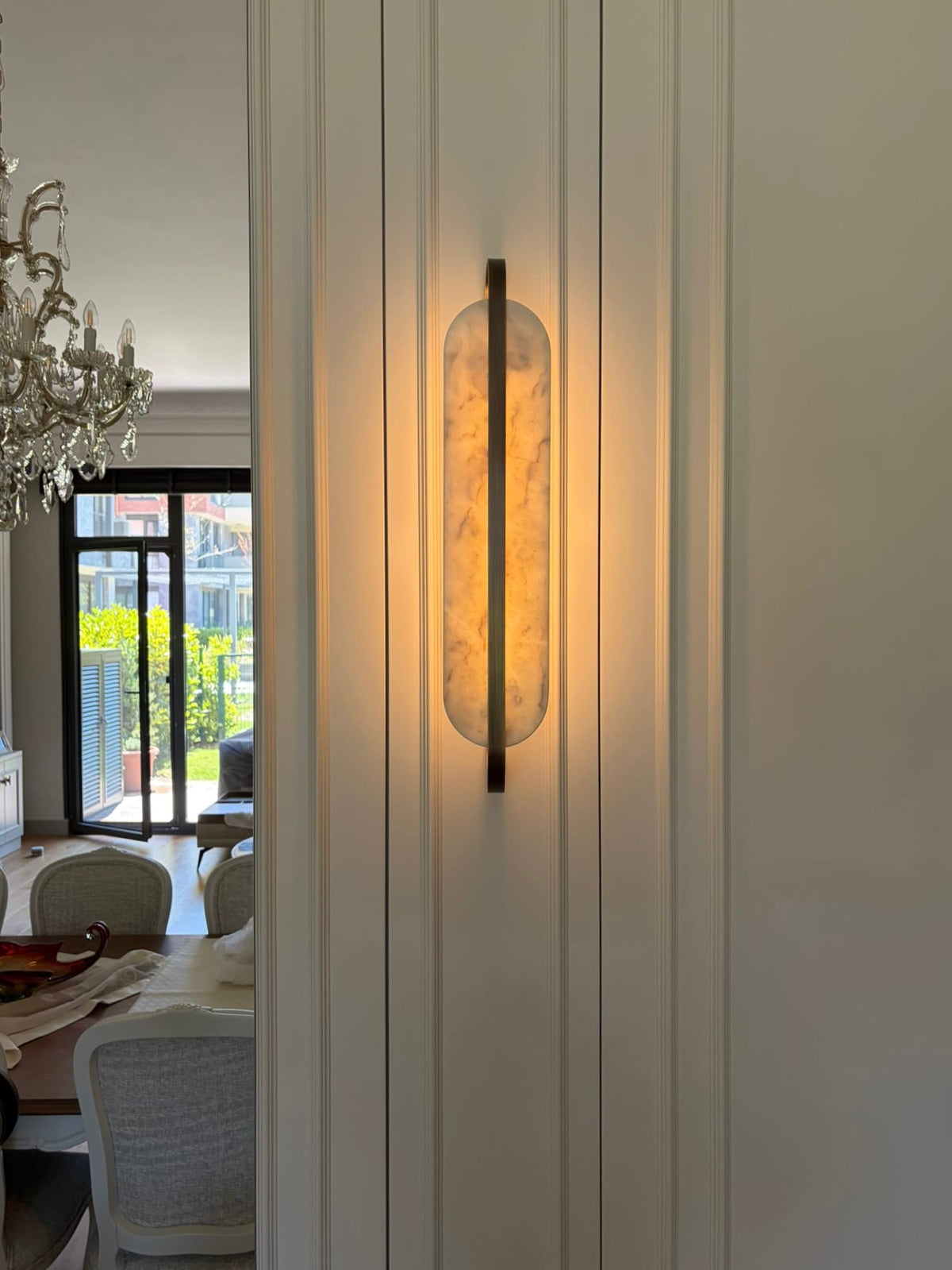 Arel Lighting CREU Marble Sconce