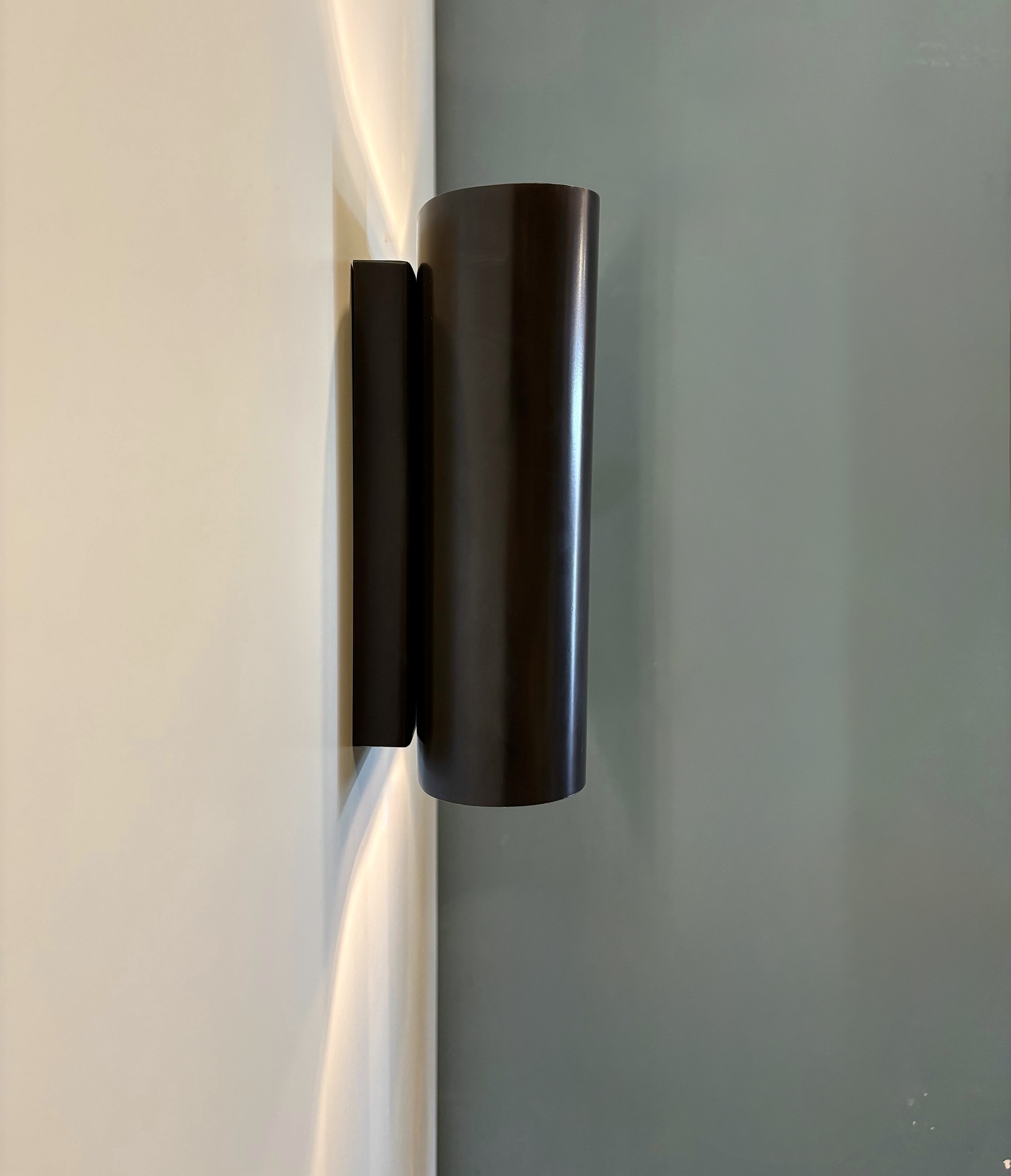 Arel Lighting Dark Antique Brass MONTANA Modern Wall Sconce