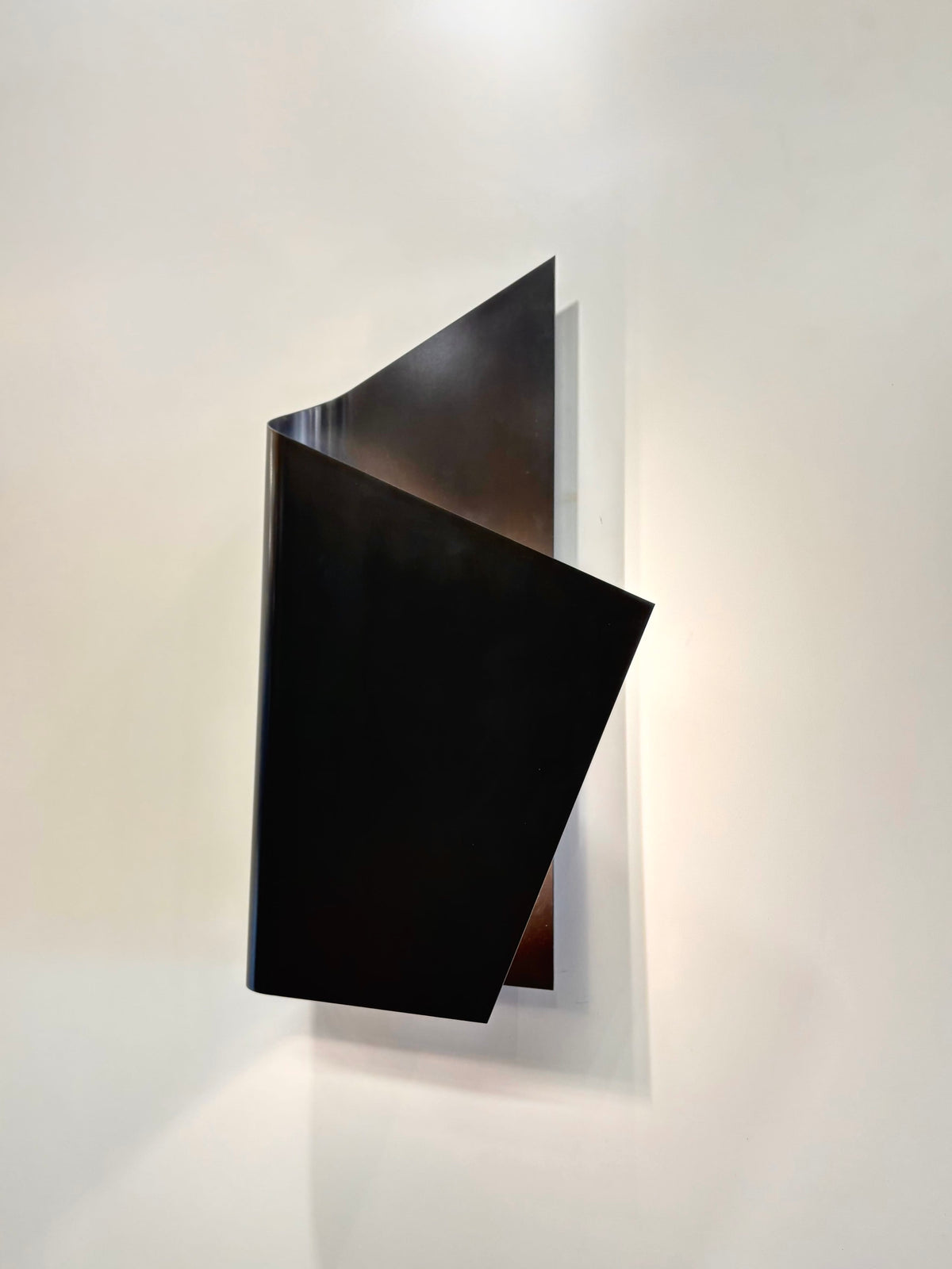 Arel Lighting Dark Antique Brass SABAC Modern Wall Sconce