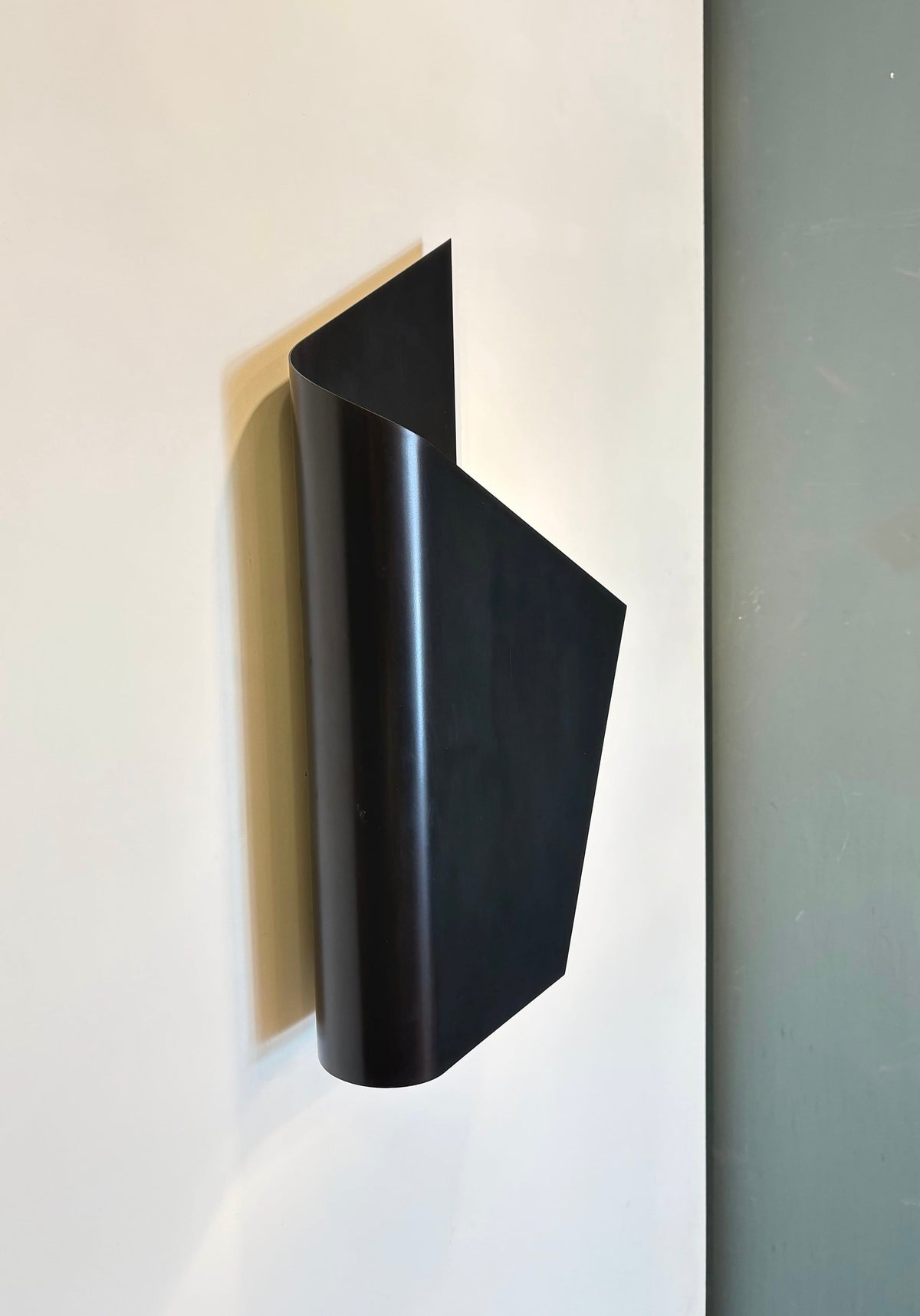Arel Lighting Dark Antique Brass SABAC Modern Wall Sconce