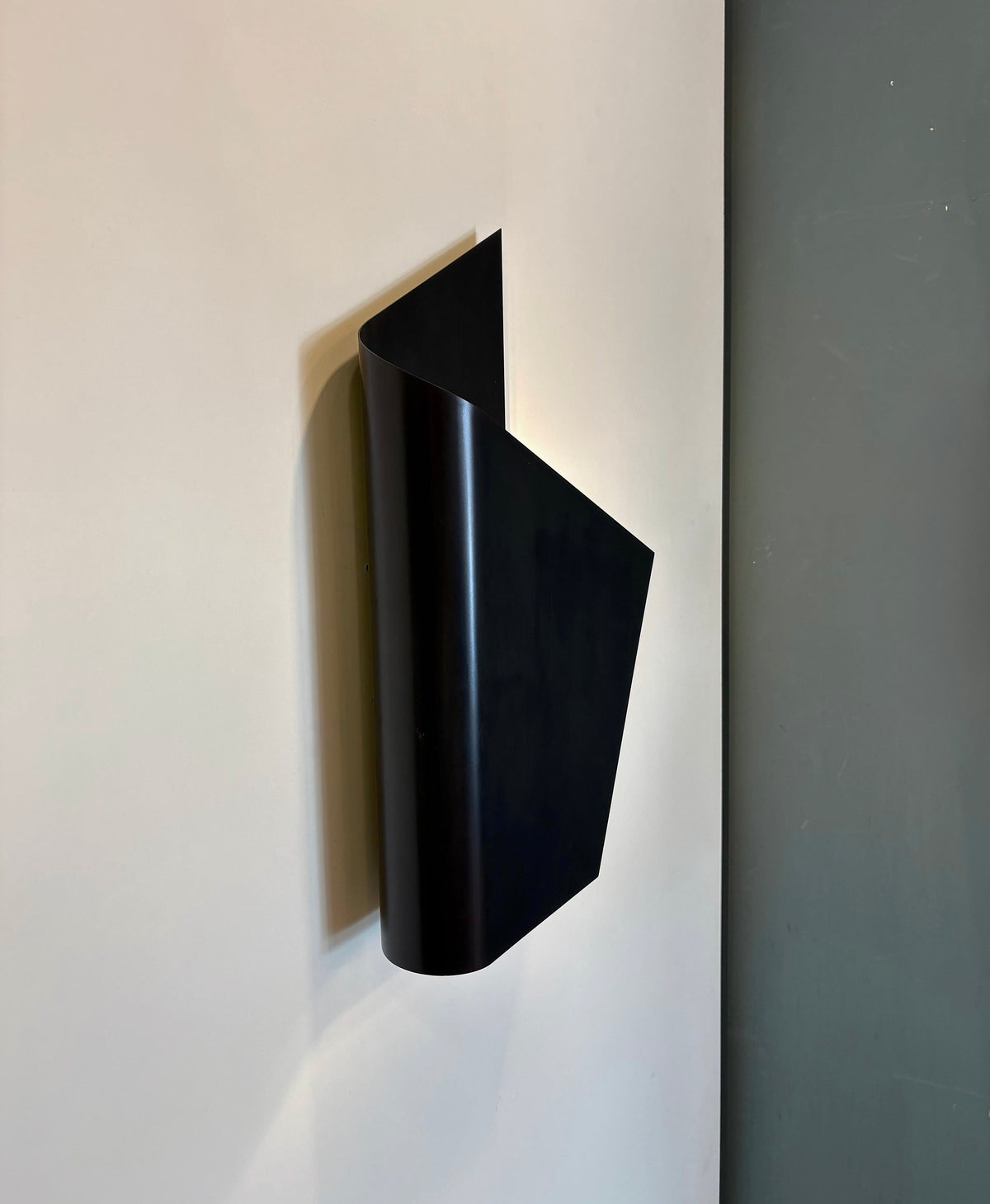 Arel Lighting Dark Antique Brass SABAC Modern Wall Sconce