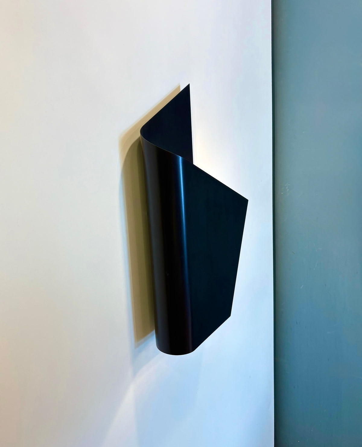 Arel Lighting Dark Antique Brass SABAC Modern Wall Sconce