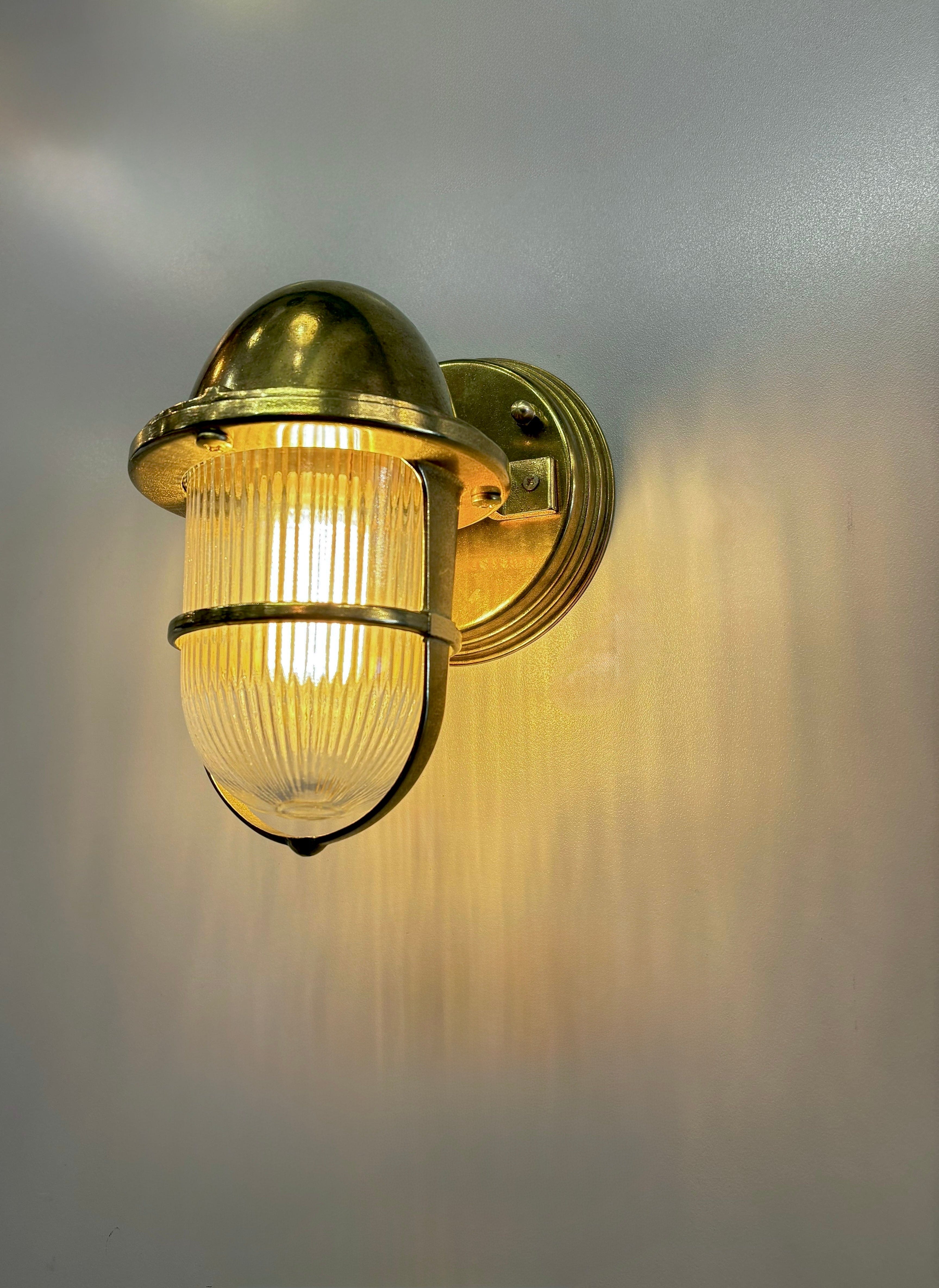 Arel Lighting DELSOL GRANDE CAN Nautical Outdoor Wall Sconce