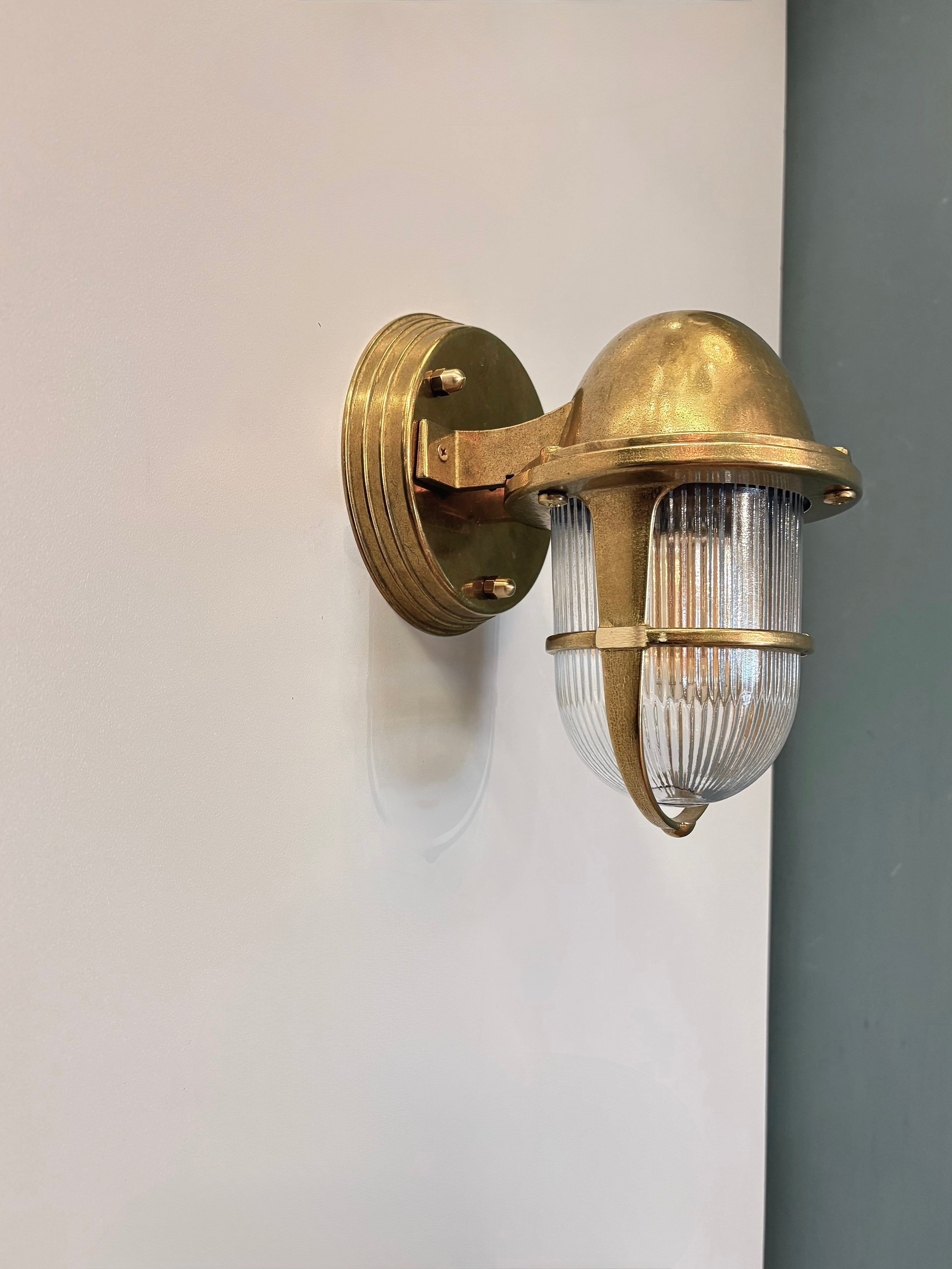 Arel Lighting DELSOL GRANDE CAN Nautical Outdoor Wall Sconce