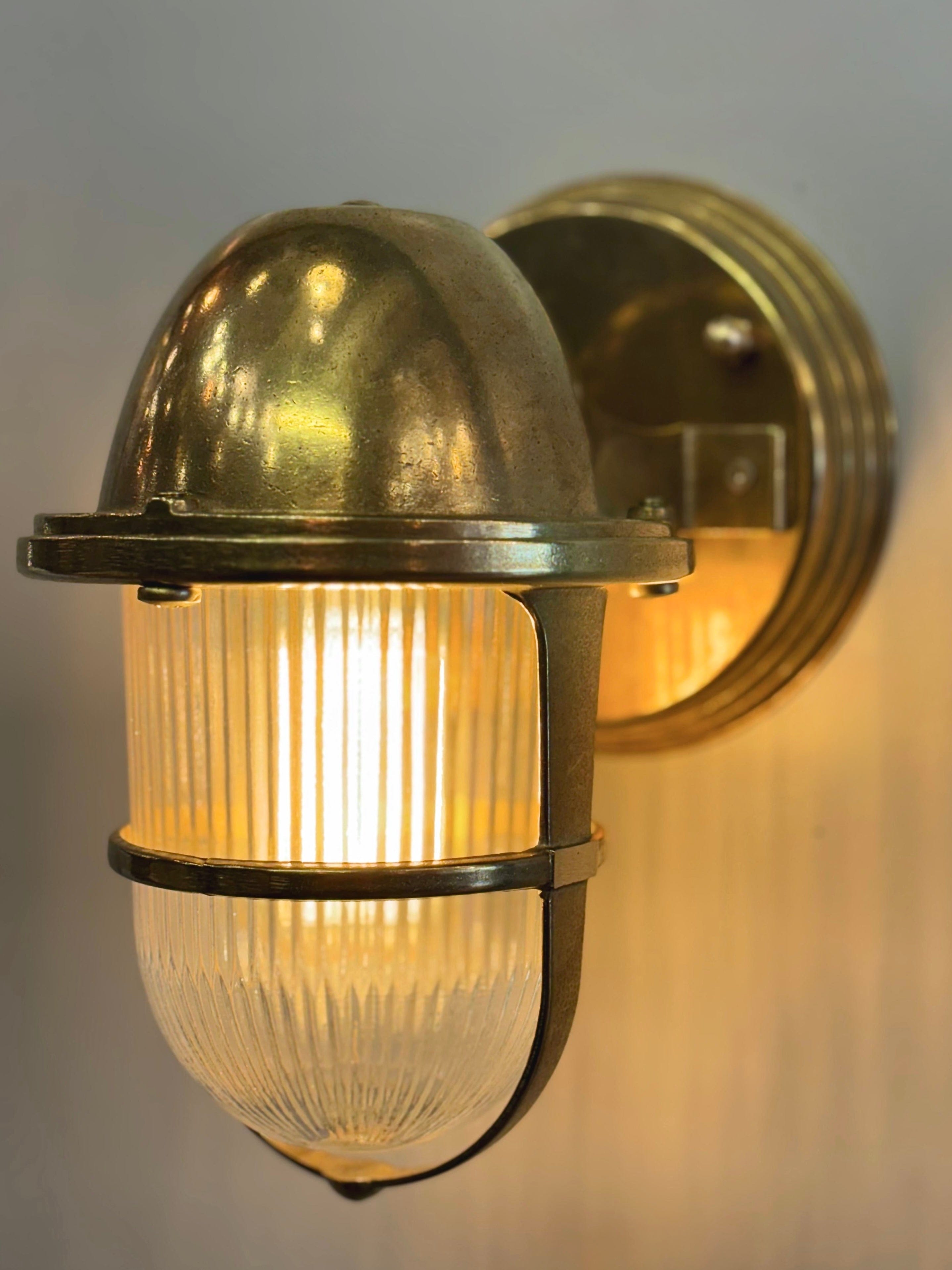 Arel Lighting DELSOL GRANDE CAN Nautical Outdoor Wall Sconce