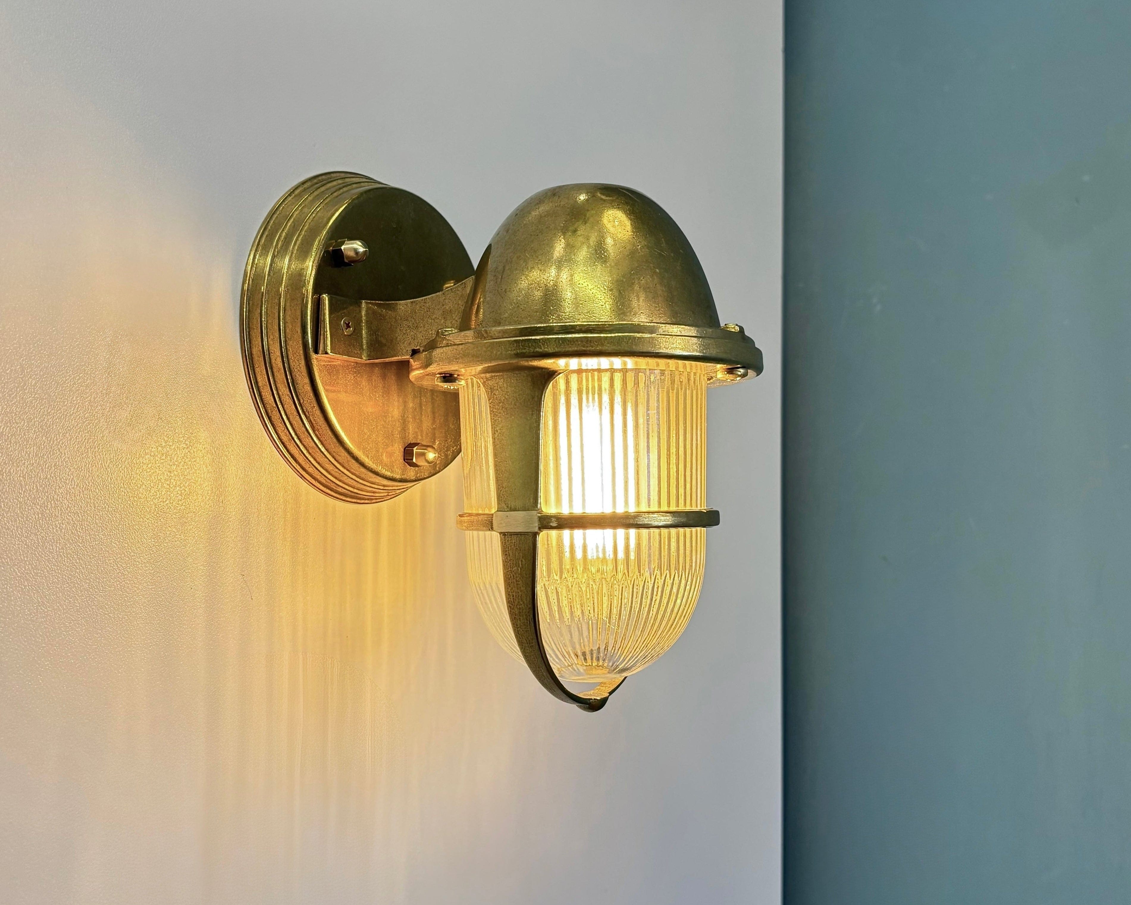 Arel Lighting DELSOL GRANDE CAN Nautical Outdoor Wall Sconce