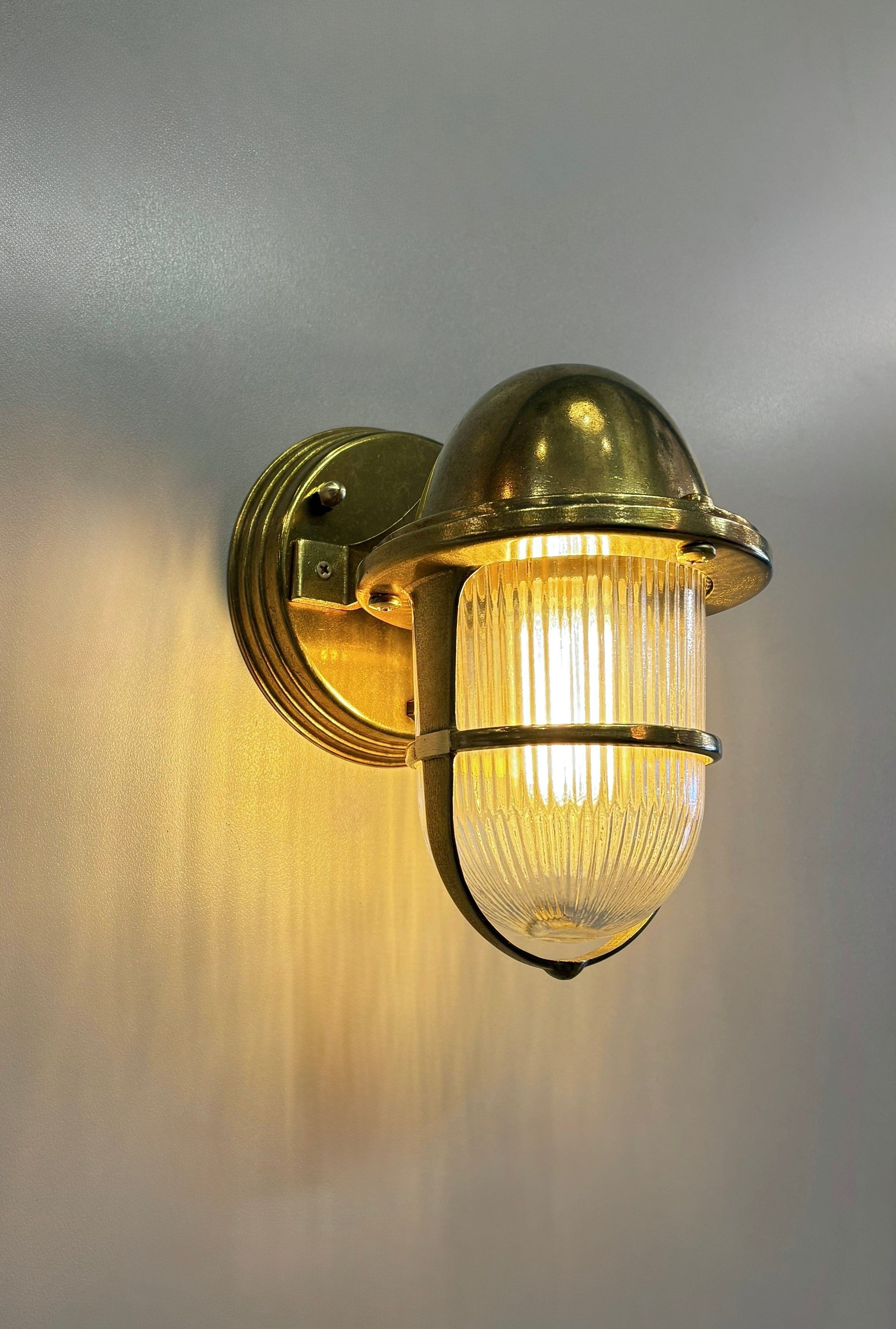 Arel Lighting DELSOL GRANDE CAN Nautical Outdoor Wall Sconce