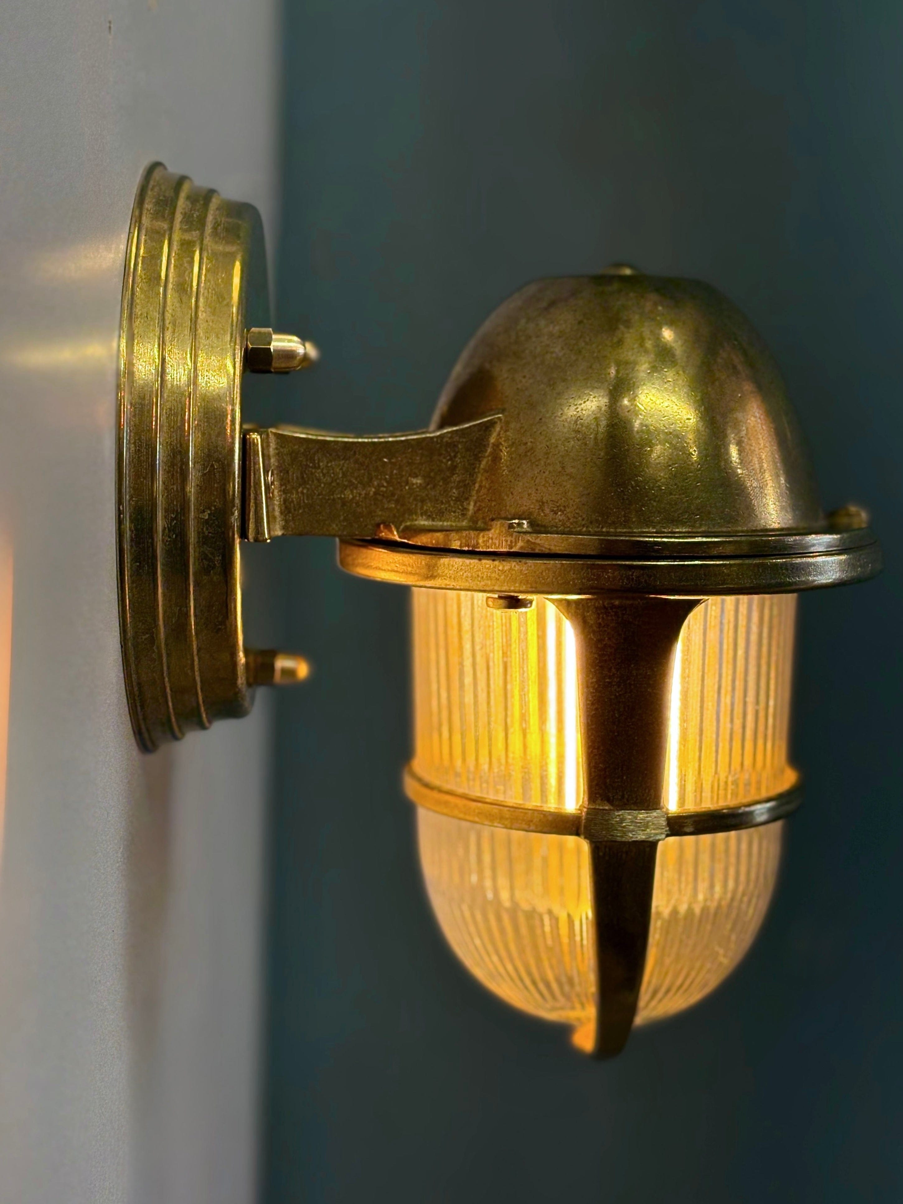 Arel Lighting DELSOL GRANDE CAN Nautical Outdoor Wall Sconce