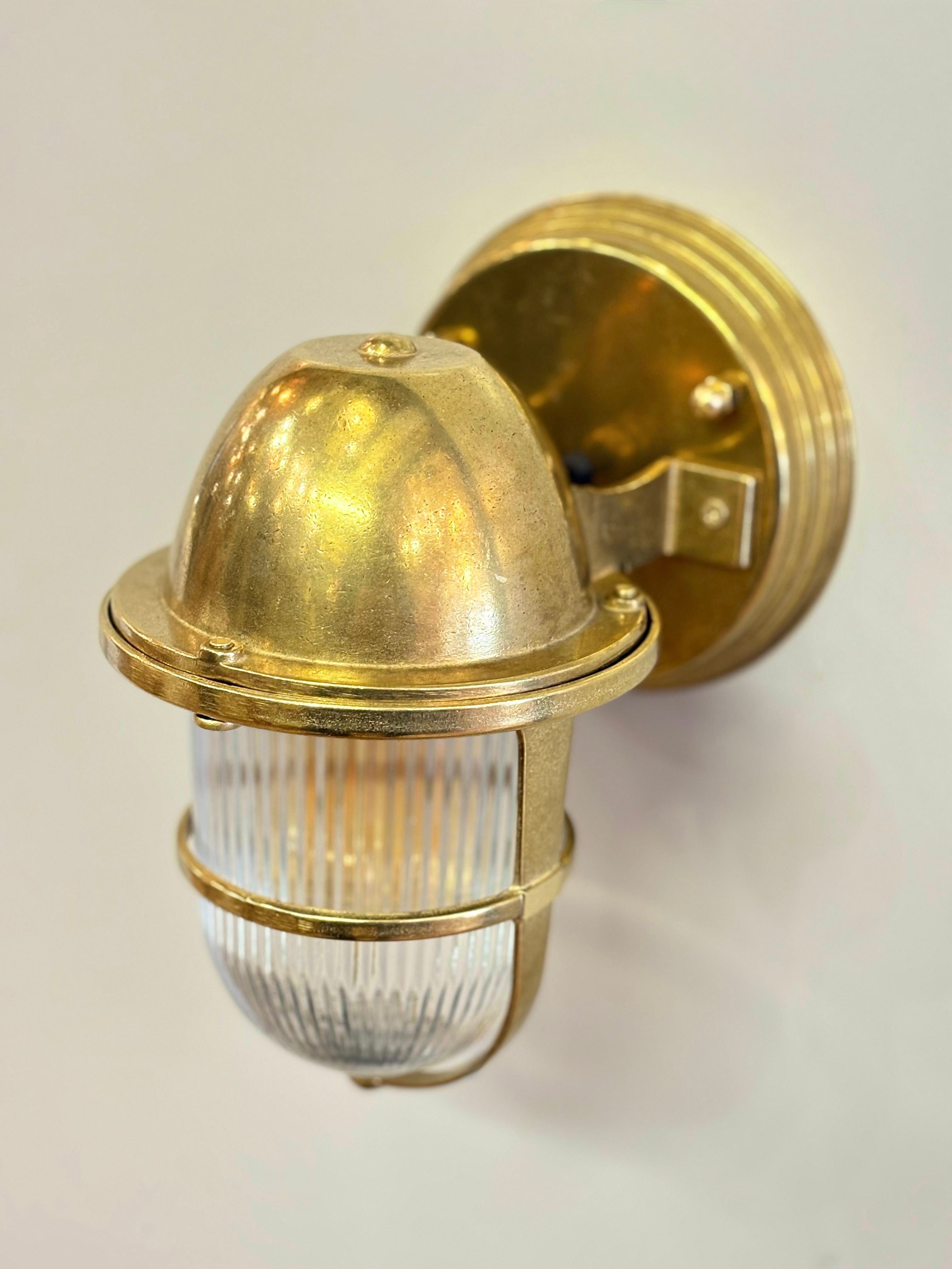 Arel Lighting DELSOL GRANDE CAN Nautical Outdoor Wall Sconce