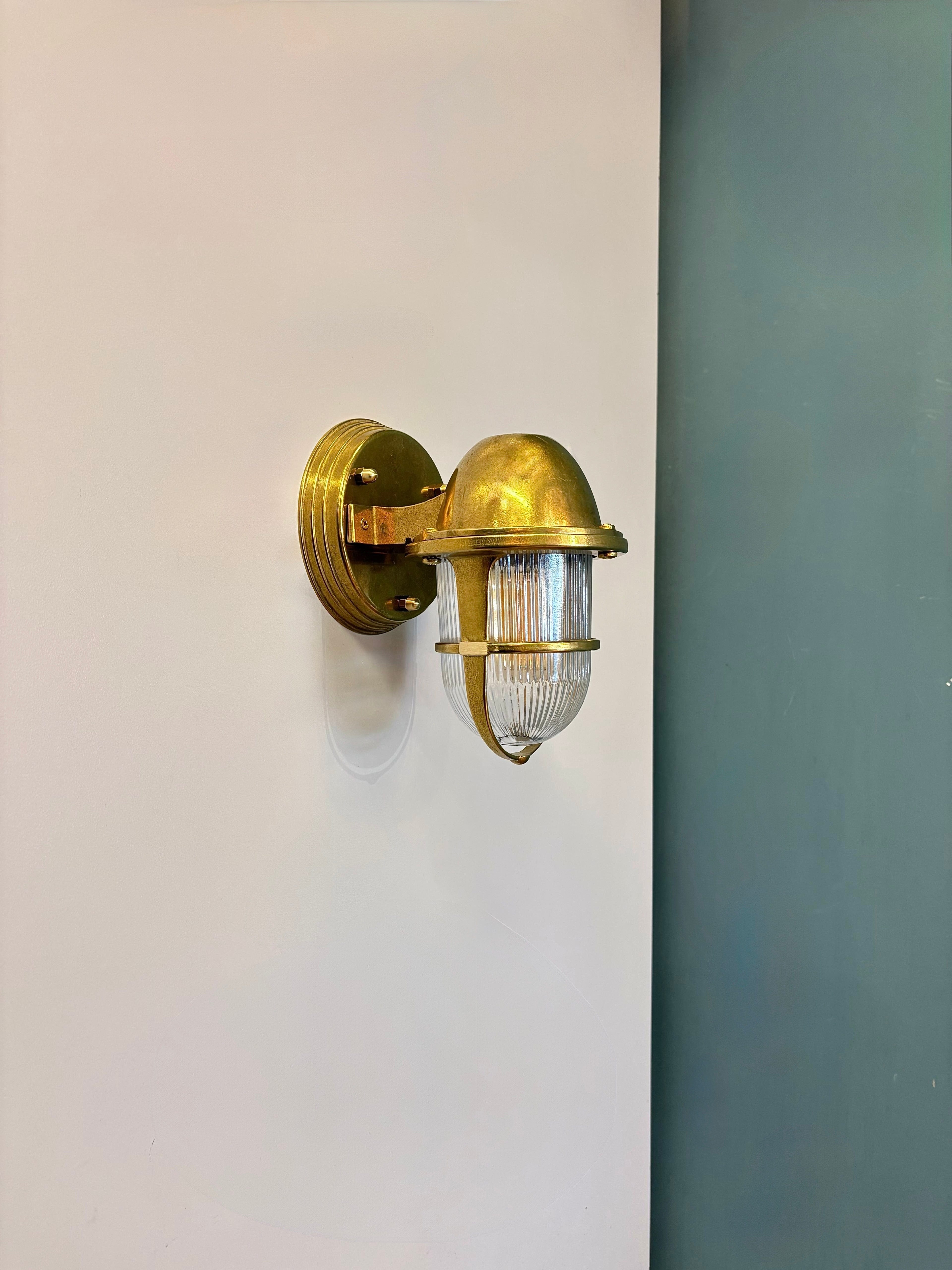 Arel Lighting DELSOL GRANDE CAN Nautical Outdoor Wall Sconce
