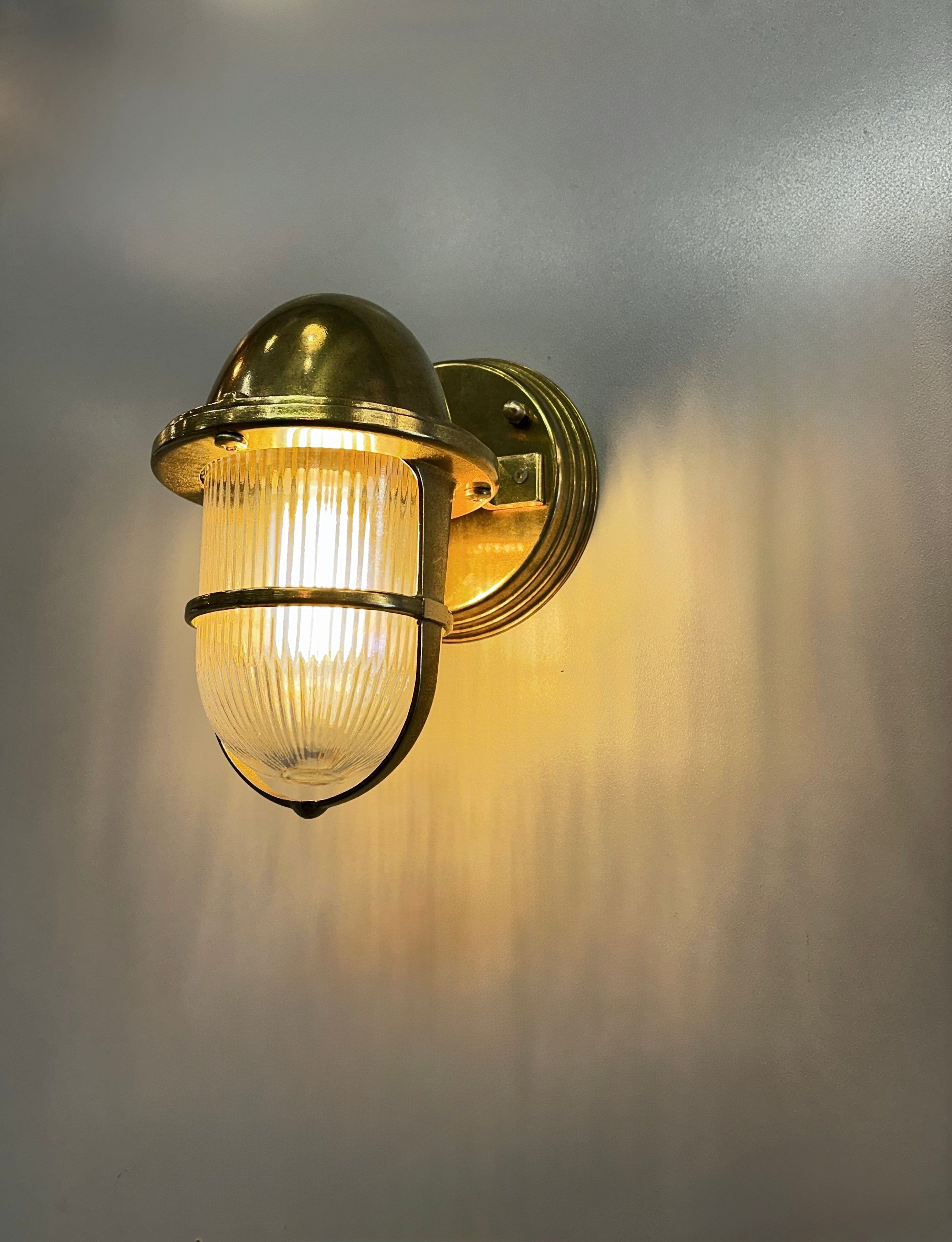 Arel Lighting DELSOL GRANDE CAN Nautical Outdoor Wall Sconce