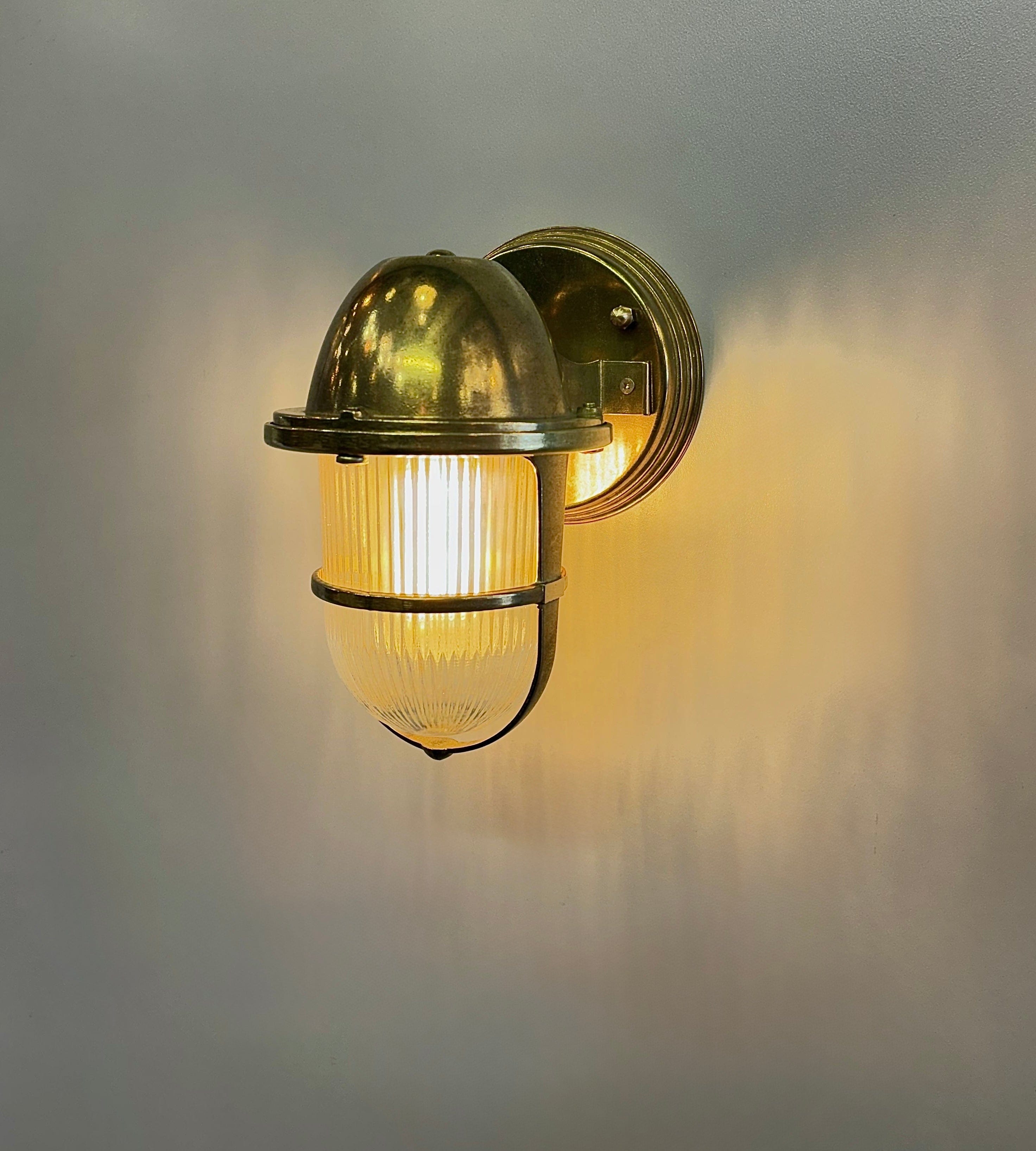 Arel Lighting DELSOL GRANDE CAN Nautical Outdoor Wall Sconce