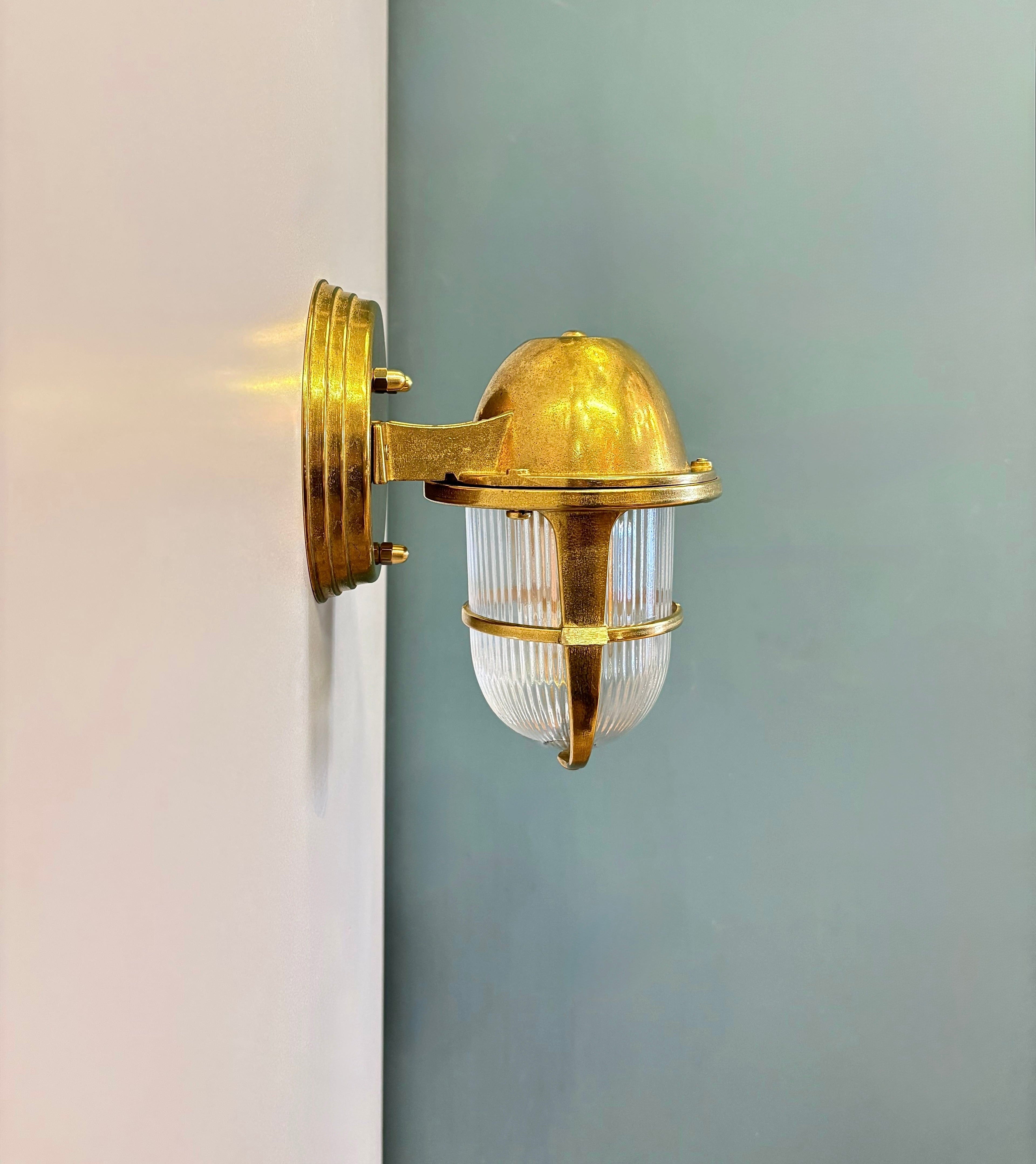 Arel Lighting DELSOL GRANDE CAN Nautical Outdoor Wall Sconce