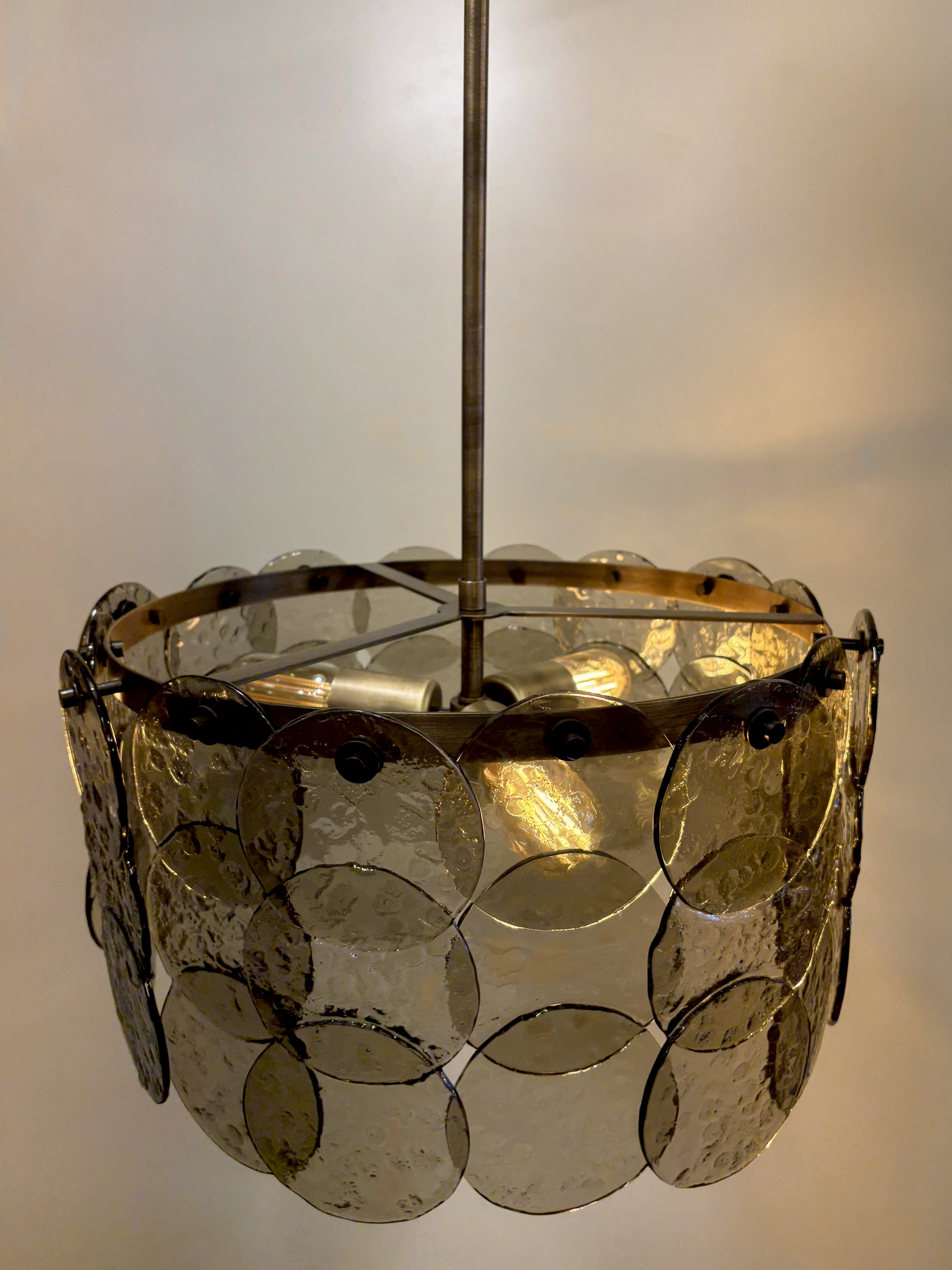 Arel Lighting FEMORE Murano Fusion Glass Chandelier