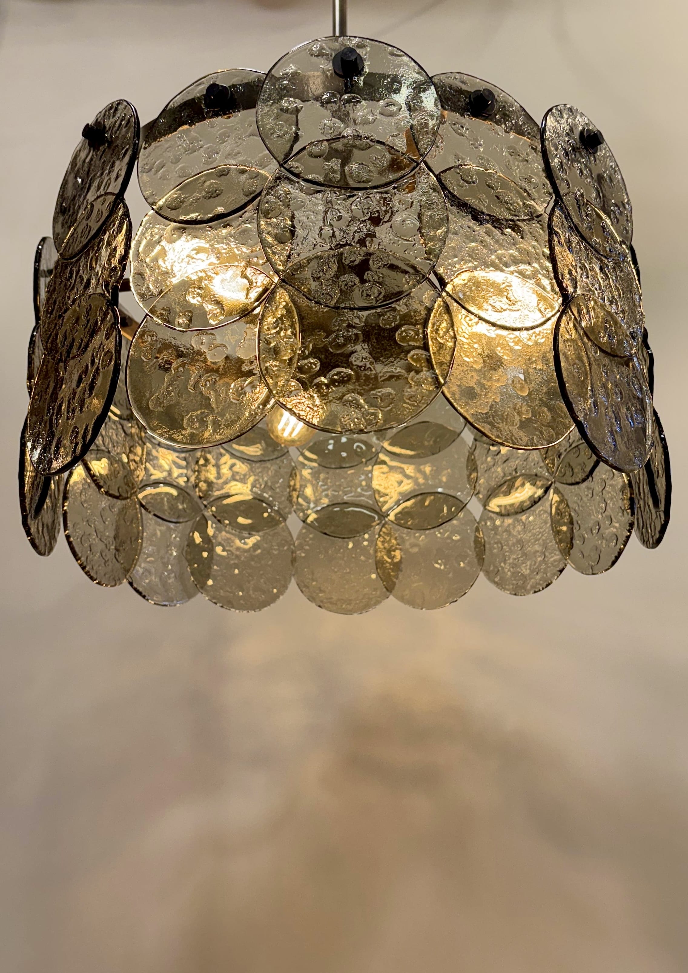 Arel Lighting FEMORE Murano Fusion Glass Chandelier