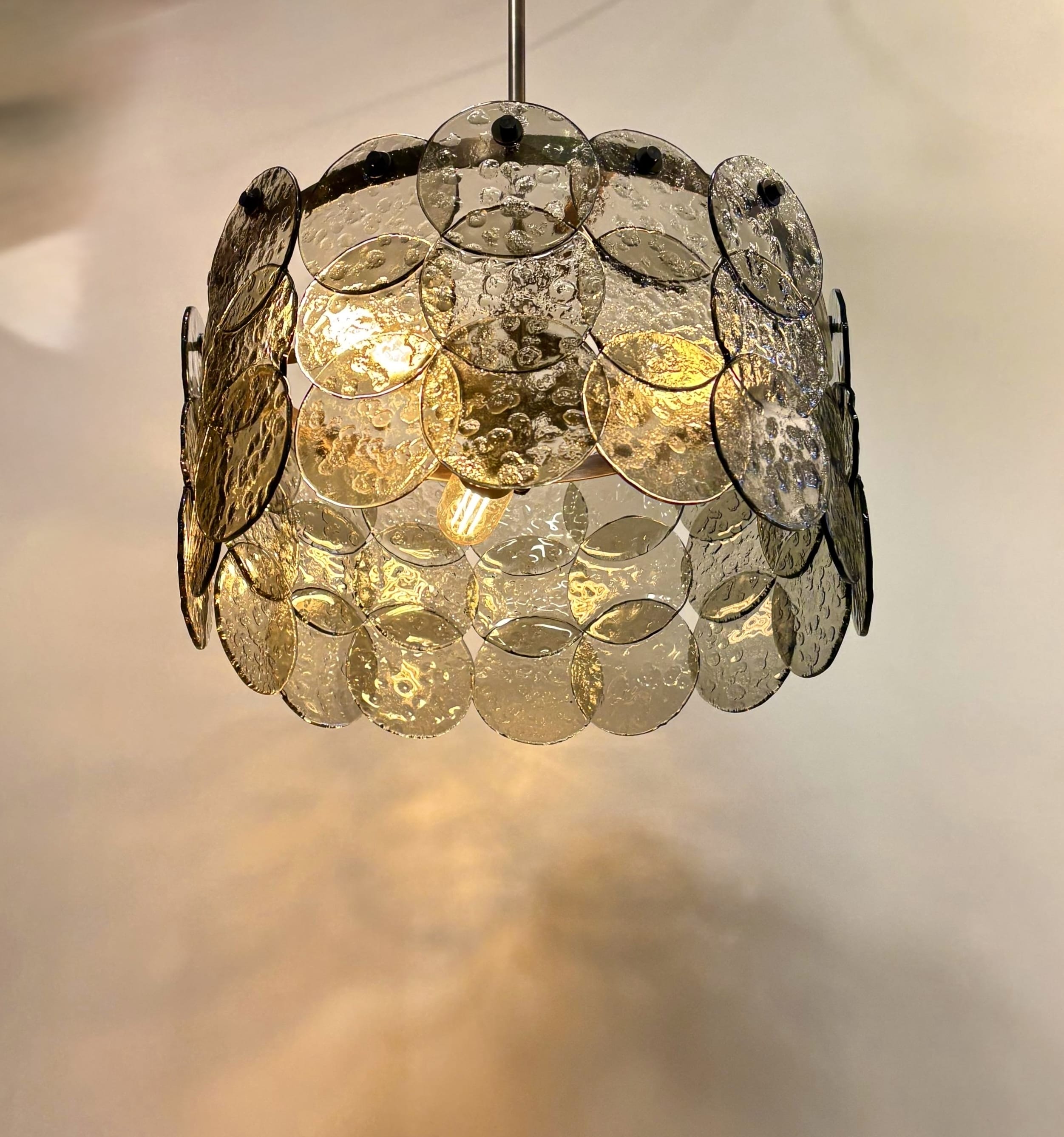 Arel Lighting FEMORE Murano Fusion Glass Chandelier