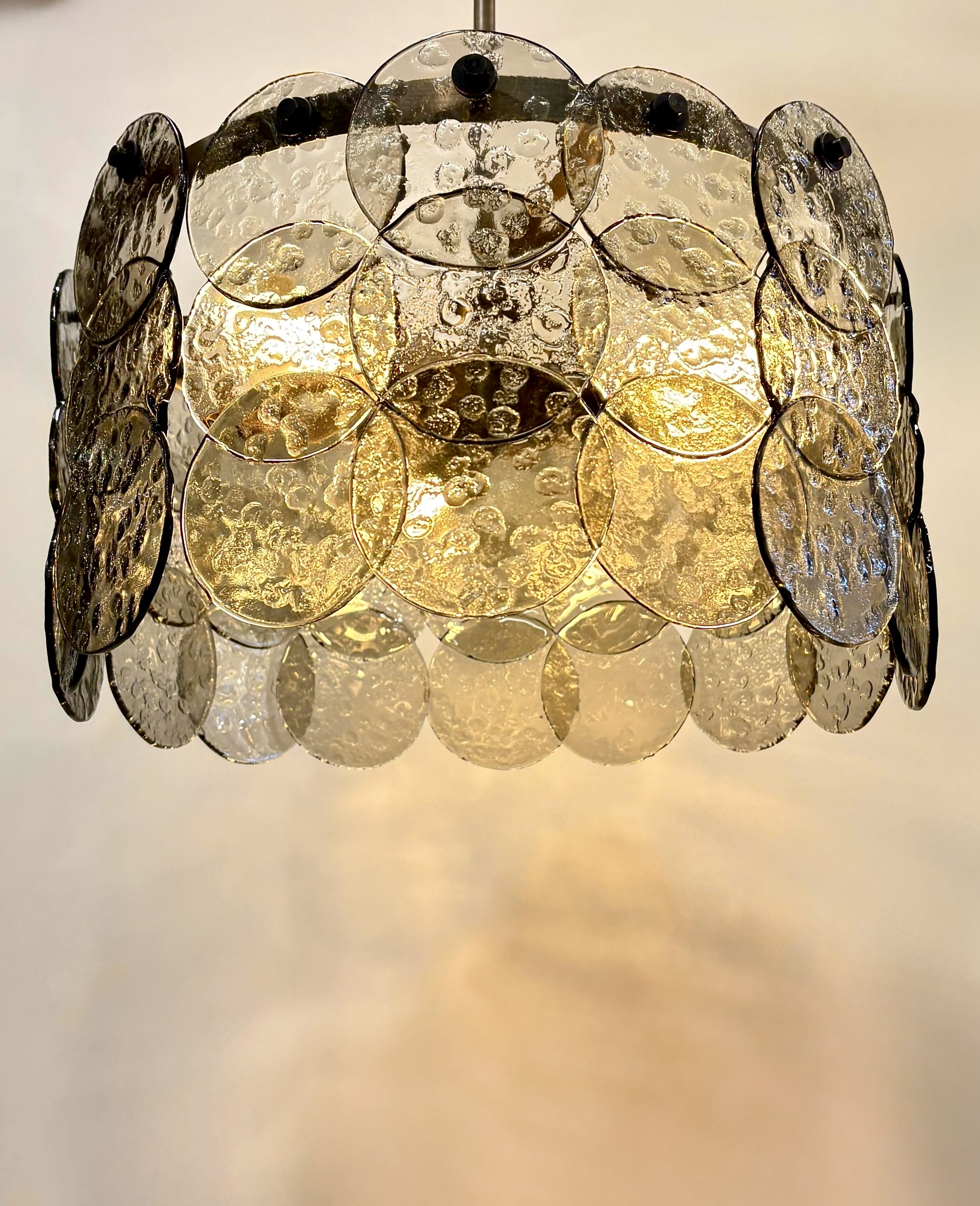 Arel Lighting FEMORE Murano Fusion Glass Chandelier