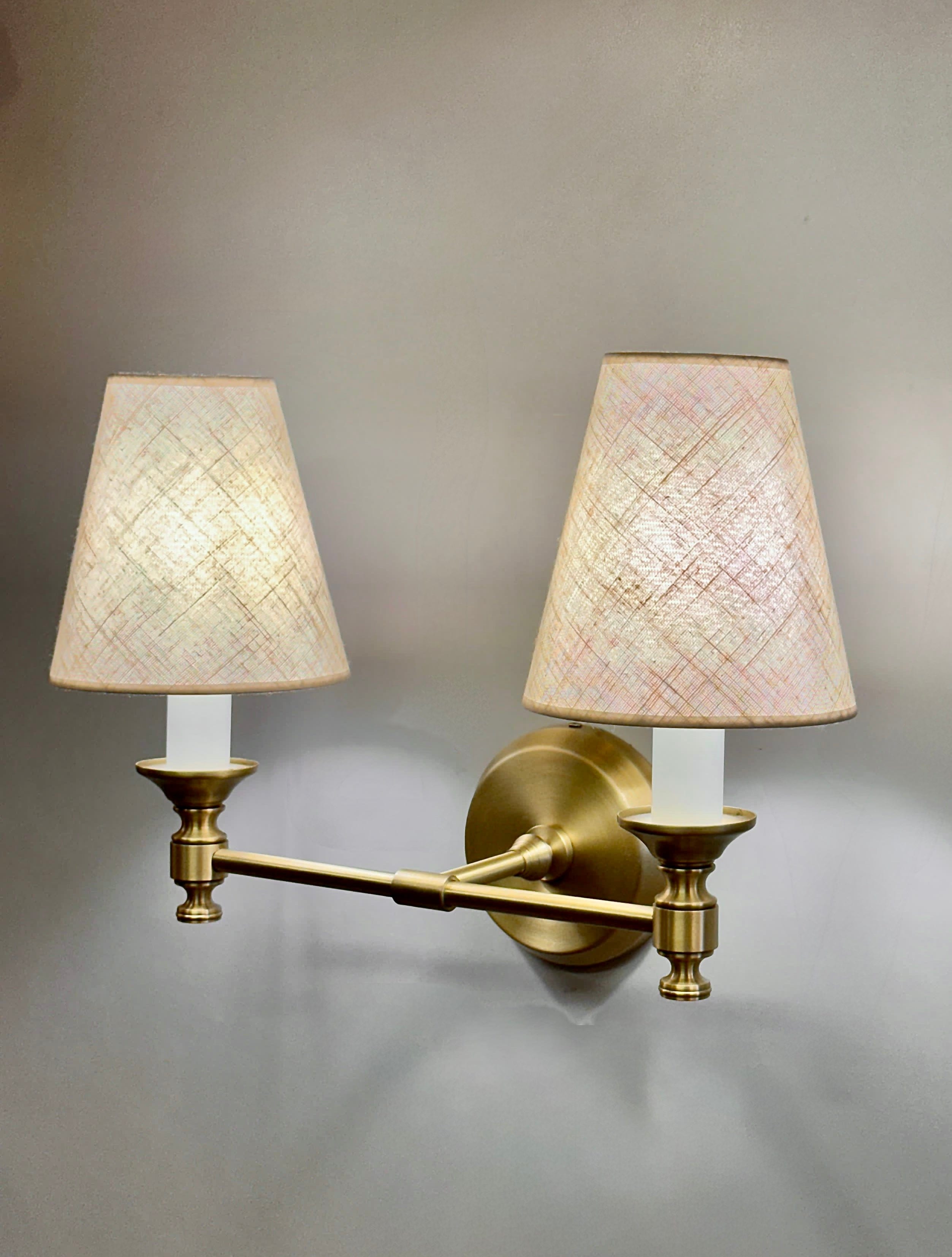 Arel Lighting FOGGIO Double Traditional Wall Sconce