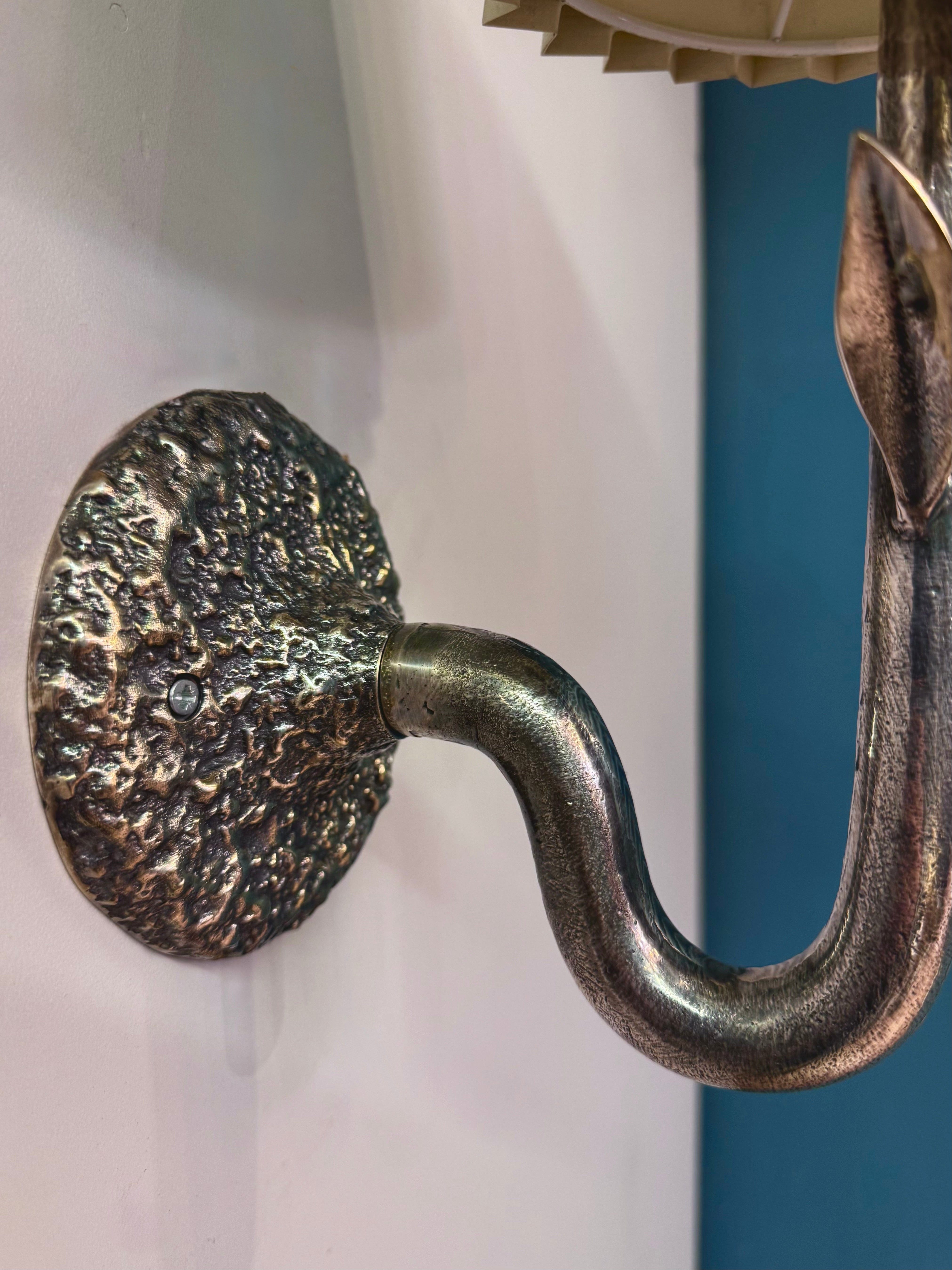 Arel Lighting FORIN  Eclectic Brass Wall Sconce