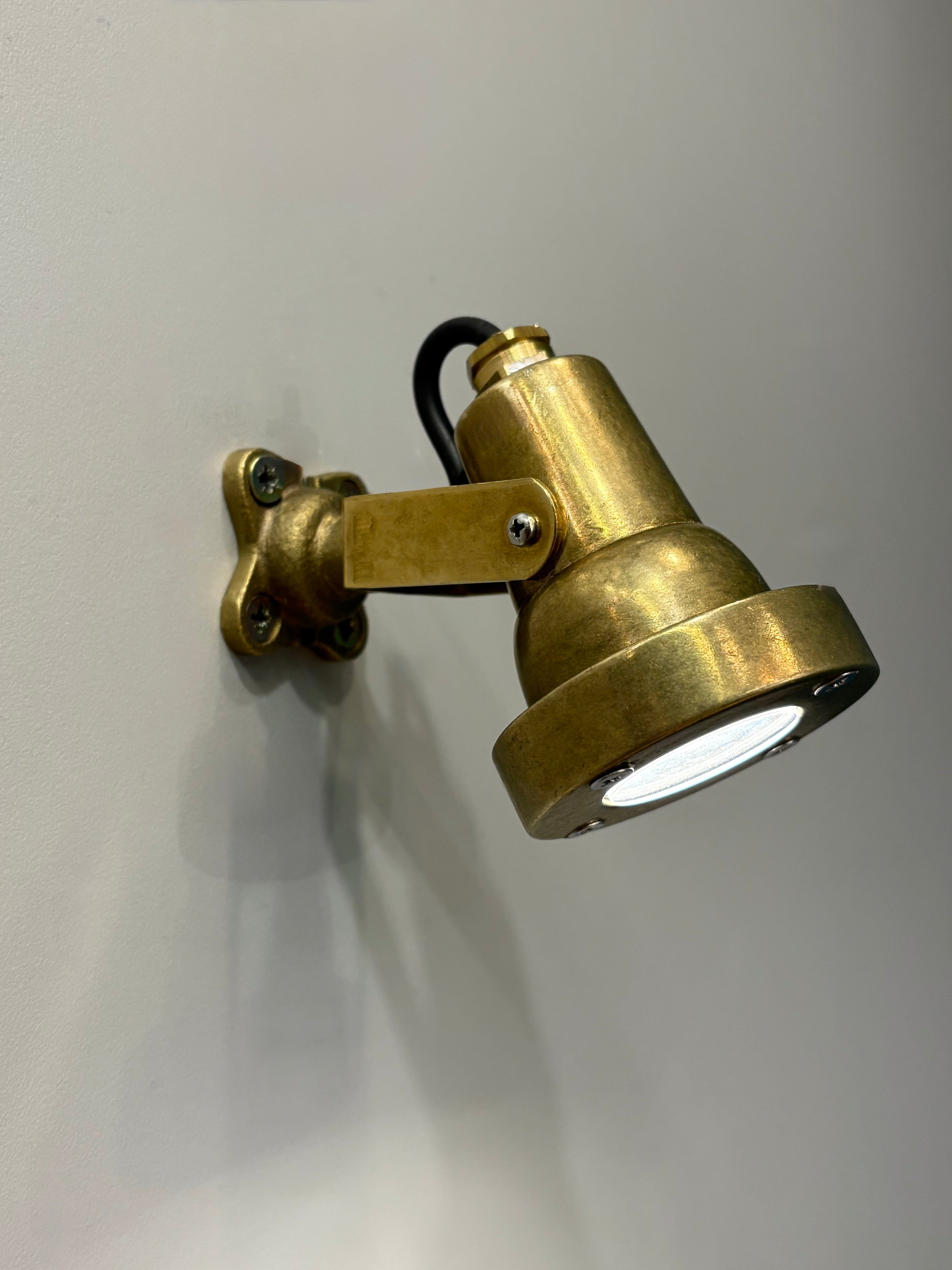 Arel Lighting GALATAS Brass Casting Mini Wall Sconce