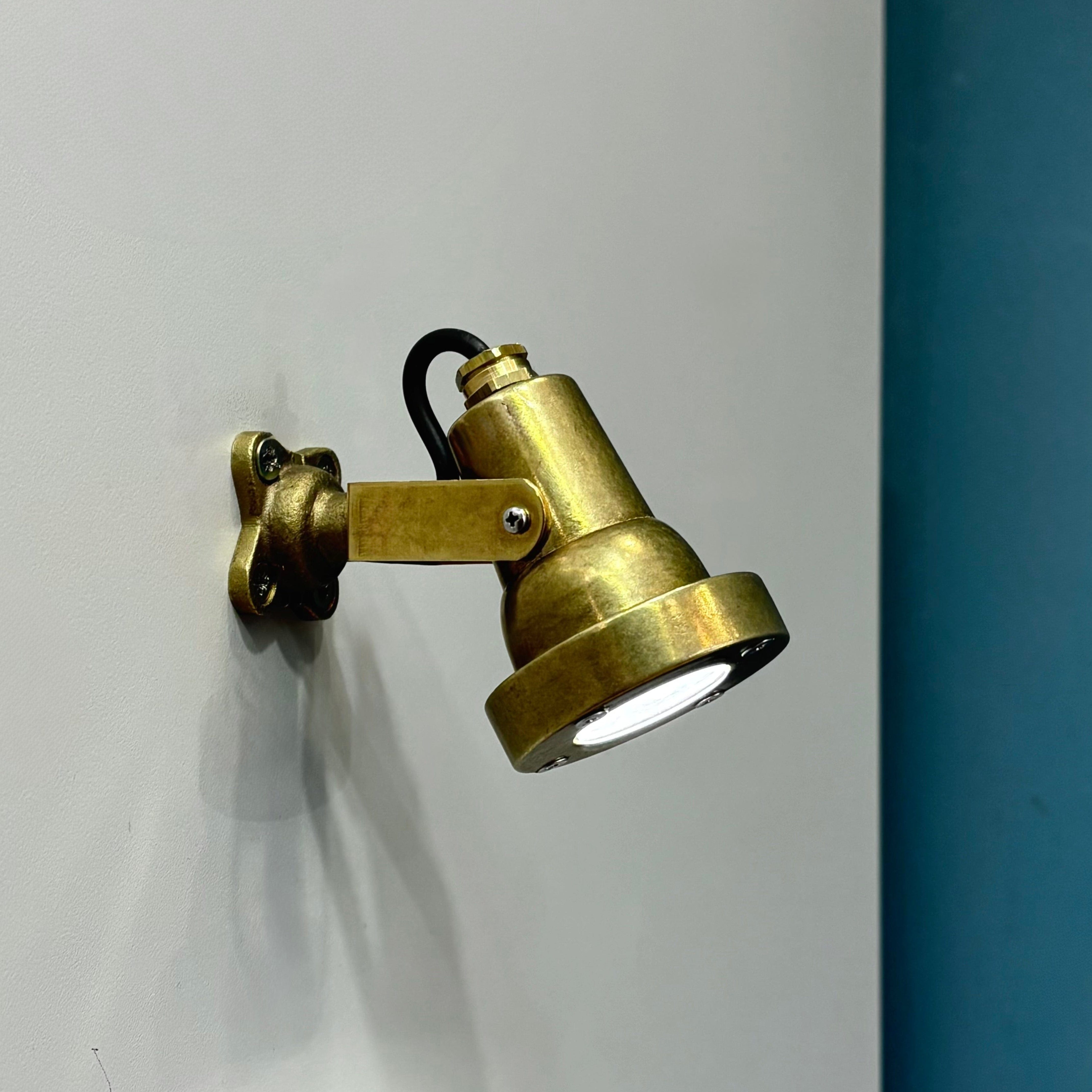 Arel Lighting GALATAS Brass Casting Mini Wall Sconce