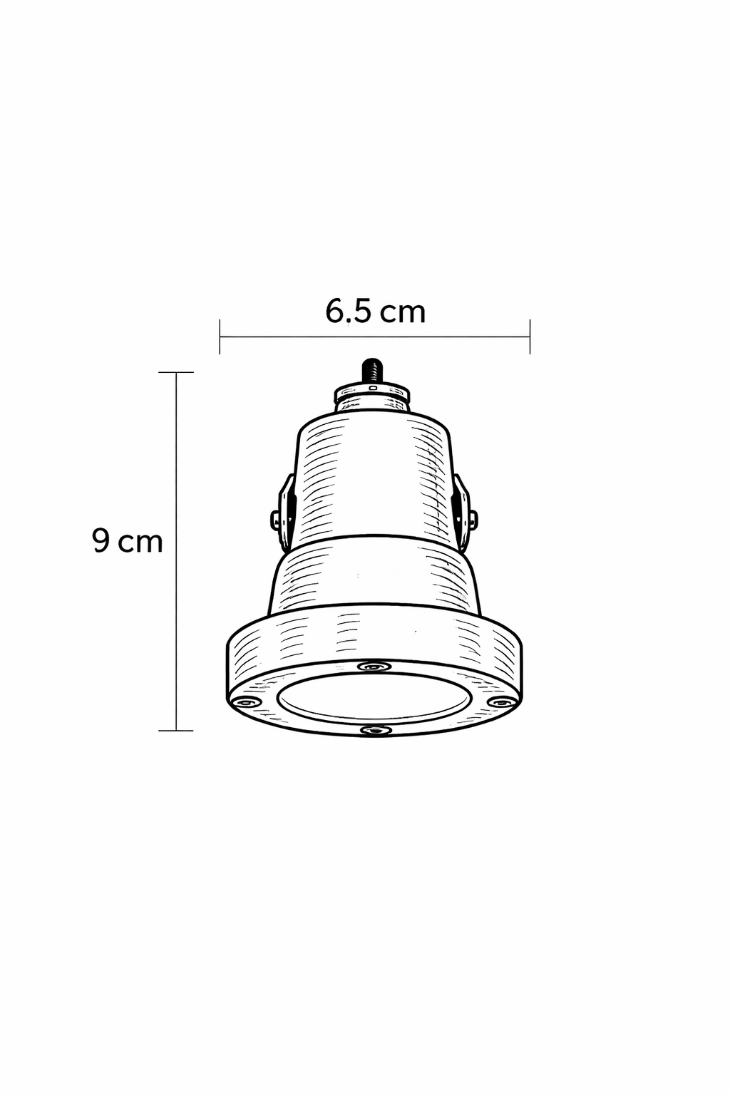 Arel Lighting GALATAS Brass Casting Mini Wall Sconce