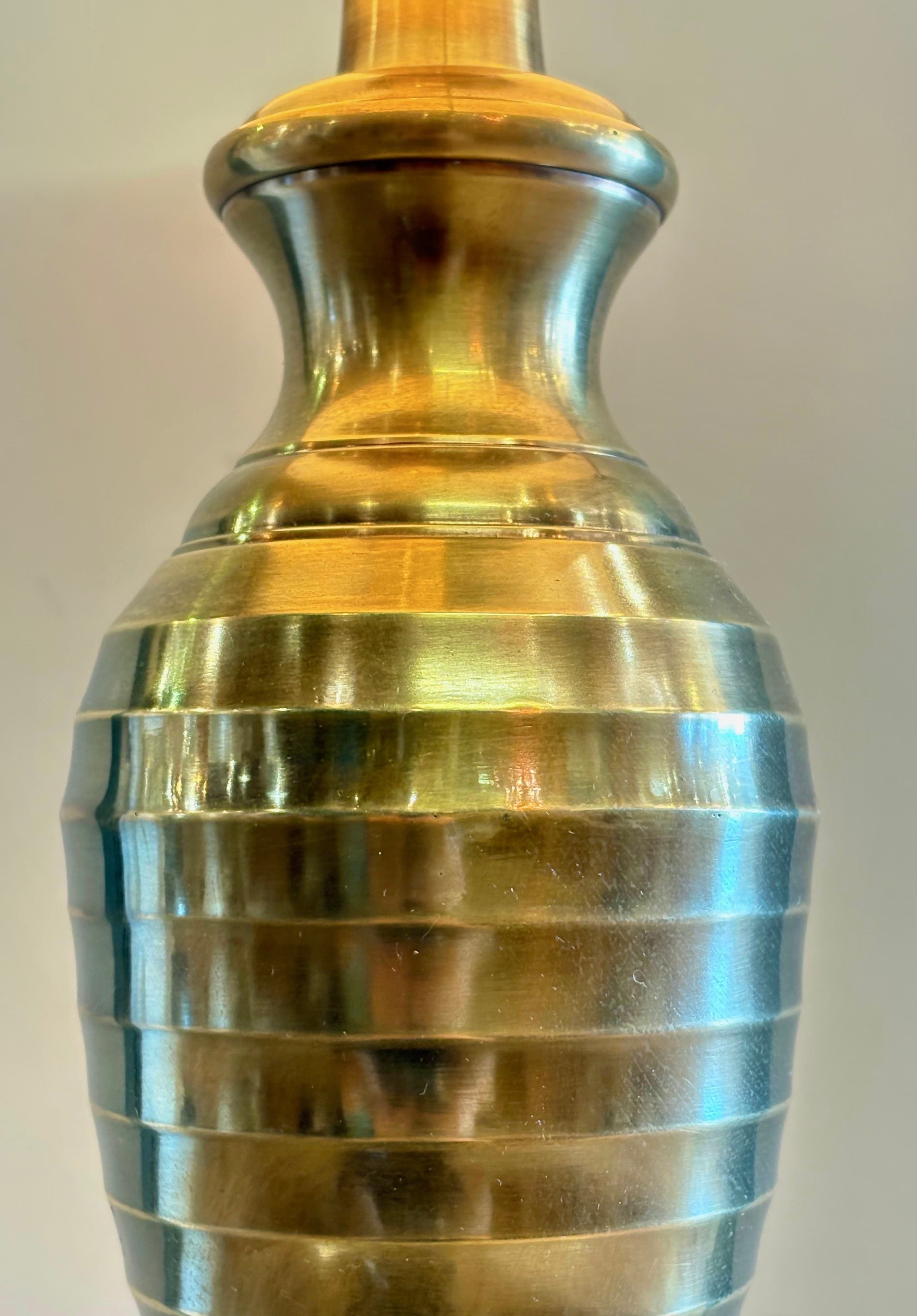 Arel Lighting GIRON Brass Table Lamp