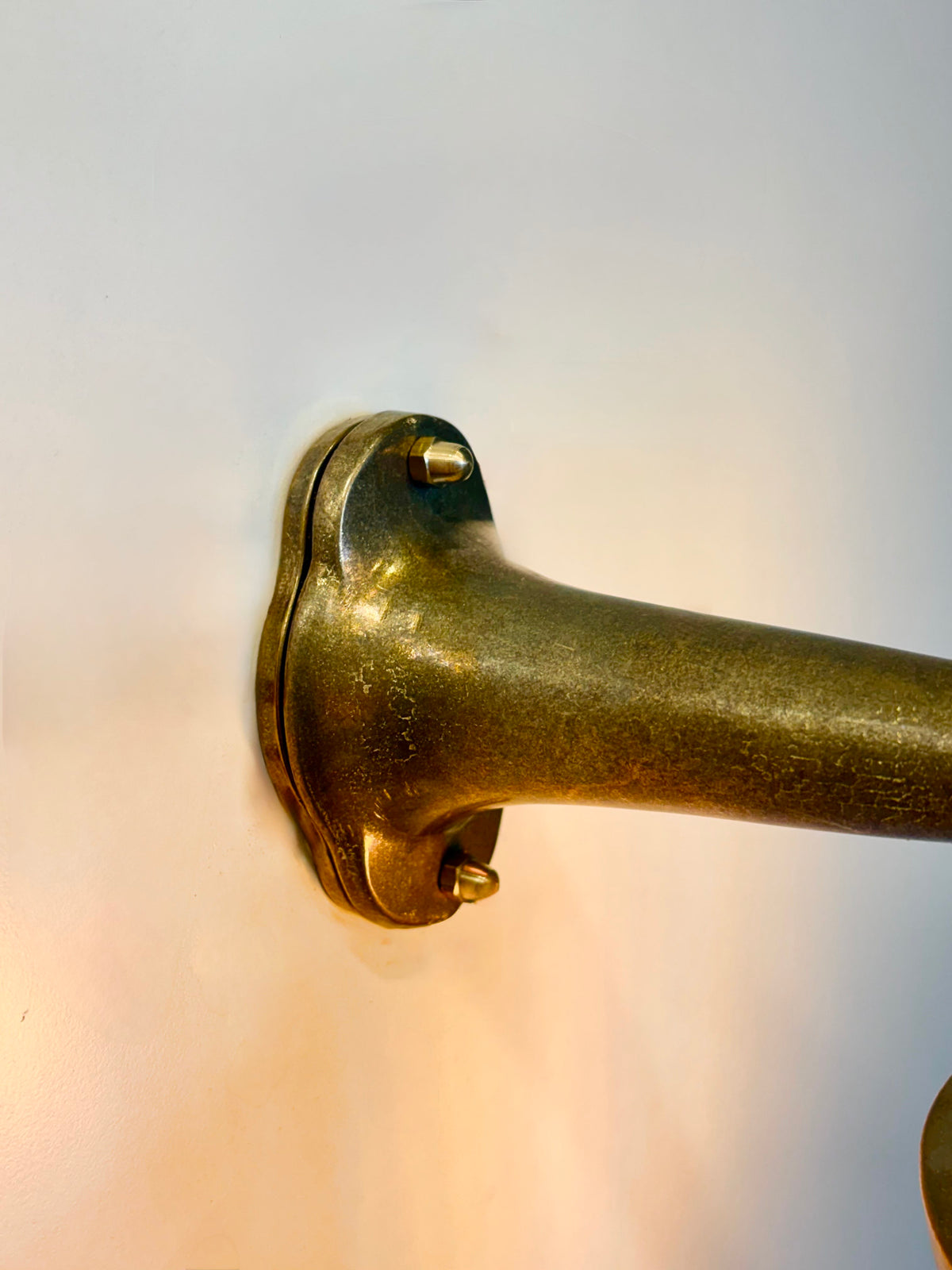 Arel Lighting GRAB Brass Nautical Wall Sconce