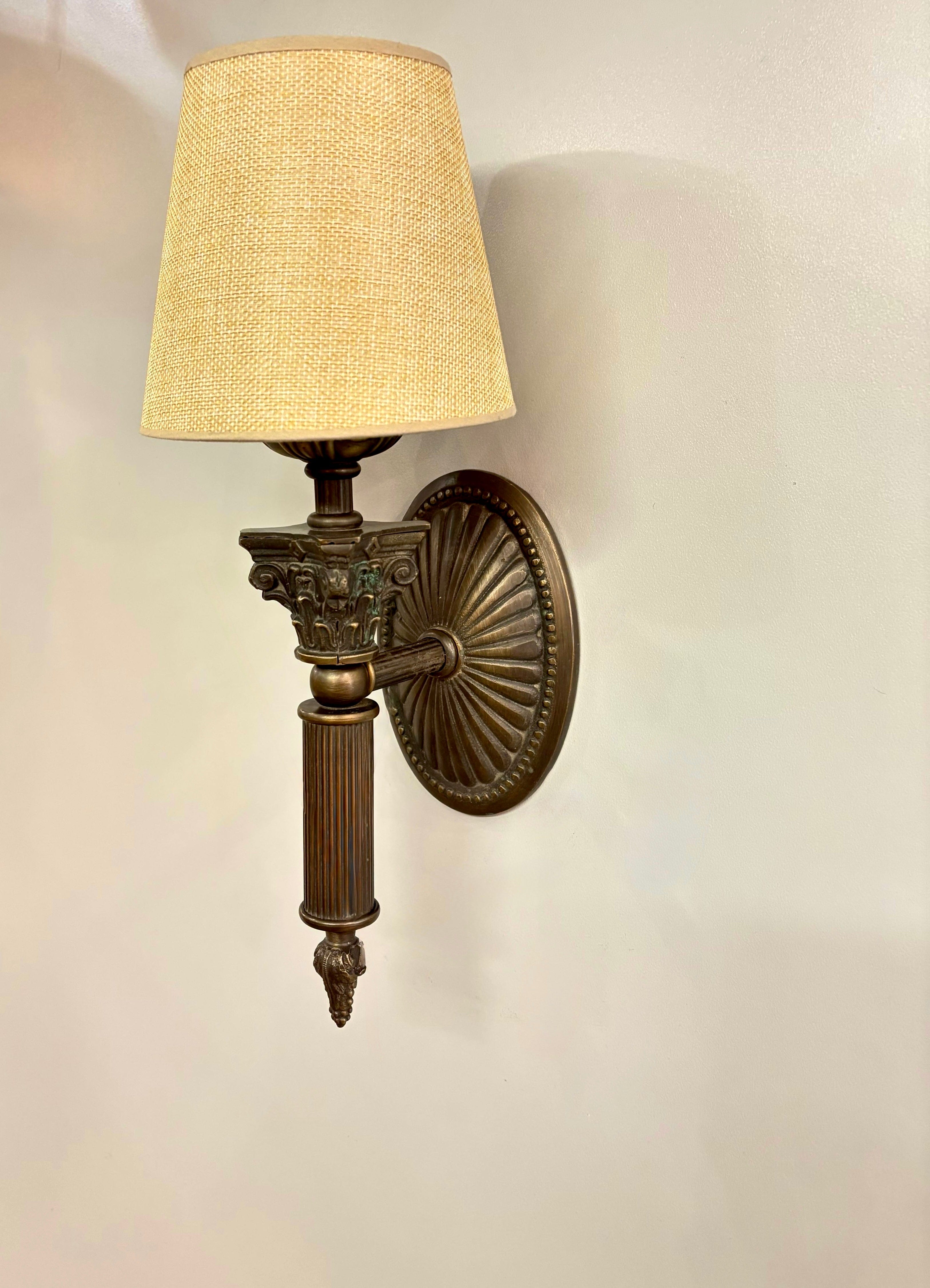 Arel Lighting KORON Handmade Brass Wall Sconce