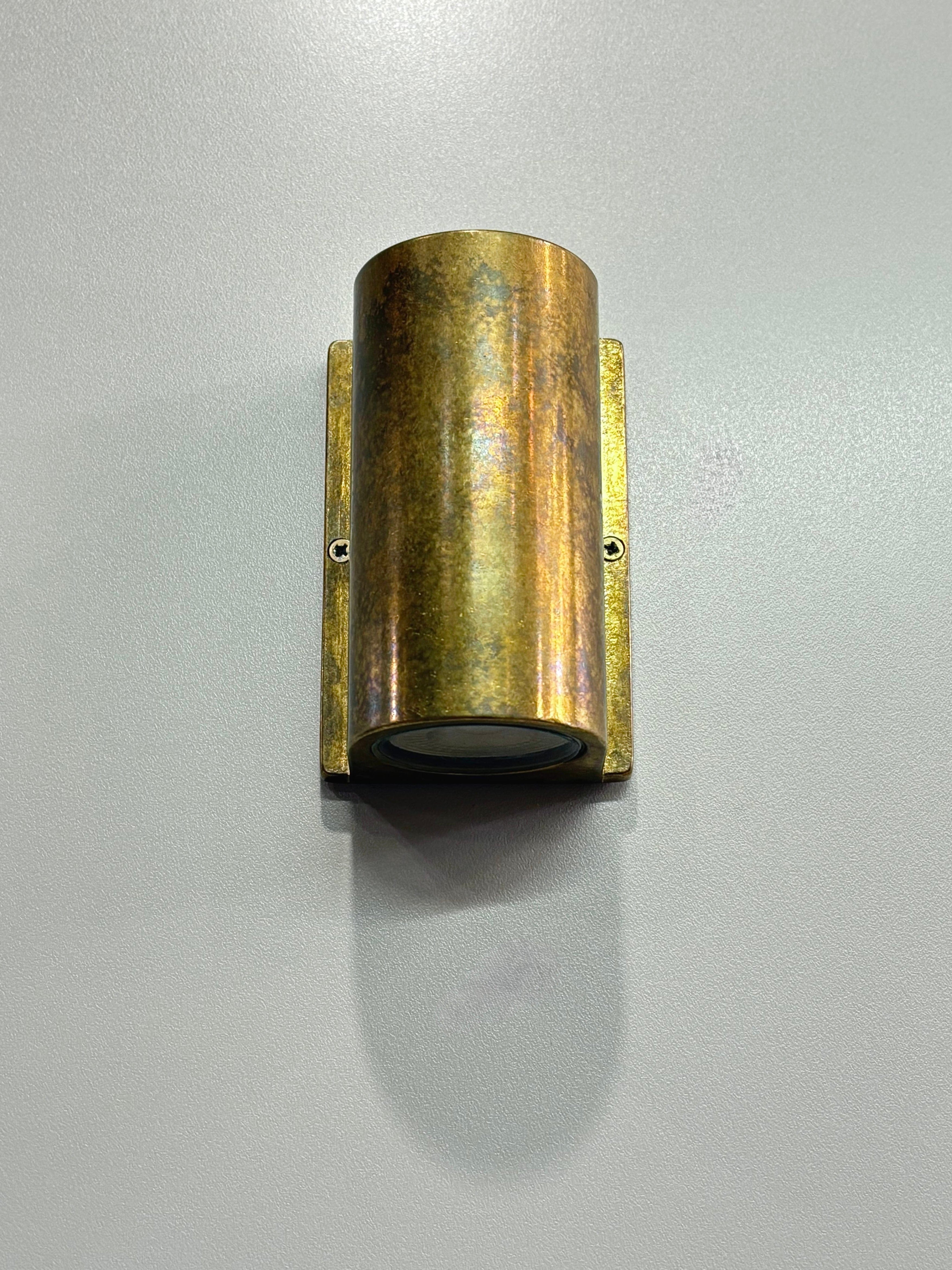 Arel Lighting LIDA Outdoor Brass Casting Wall Sconce