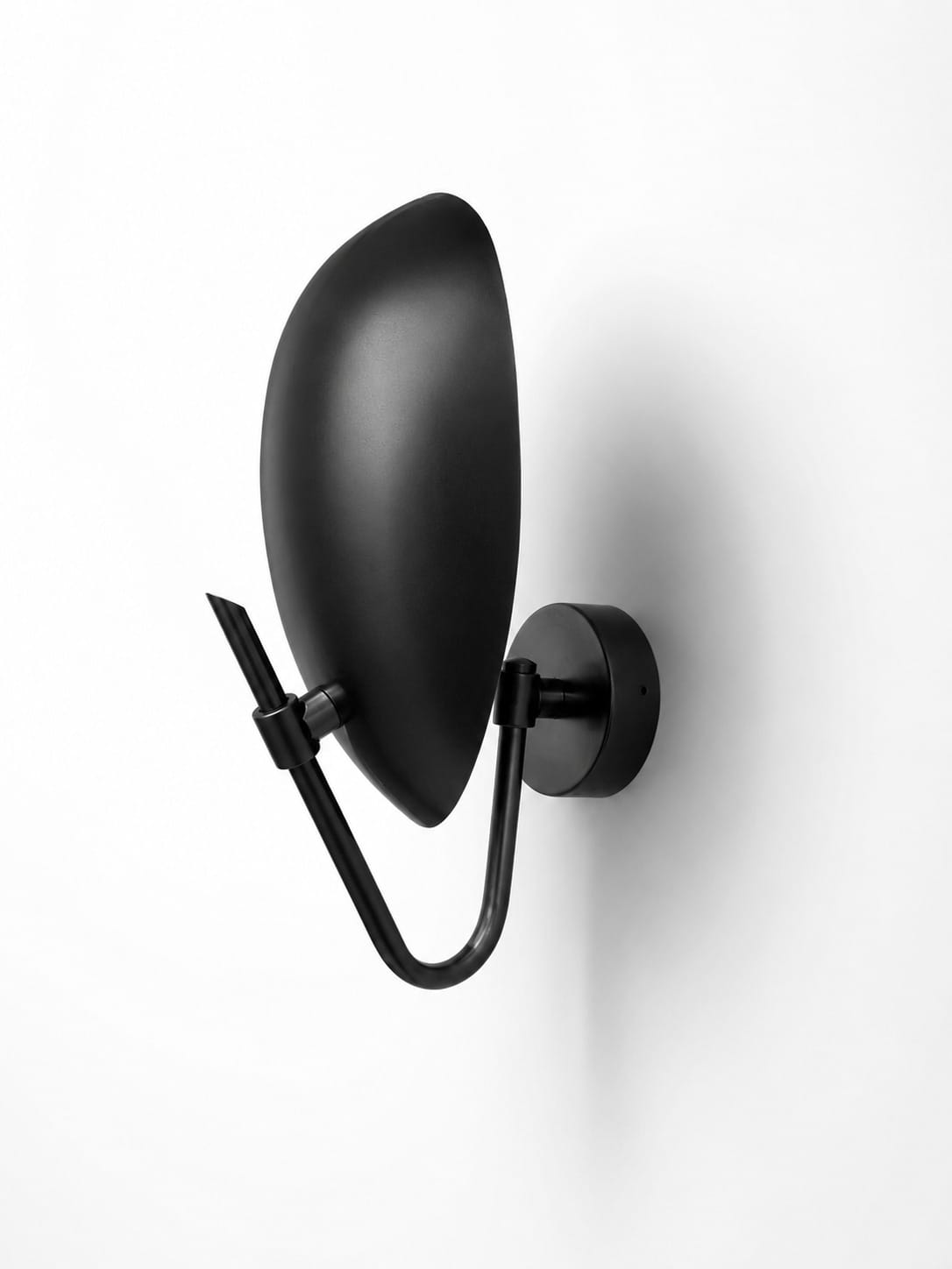 Arel Lighting lighting Black LIER Brass Wall Sconce