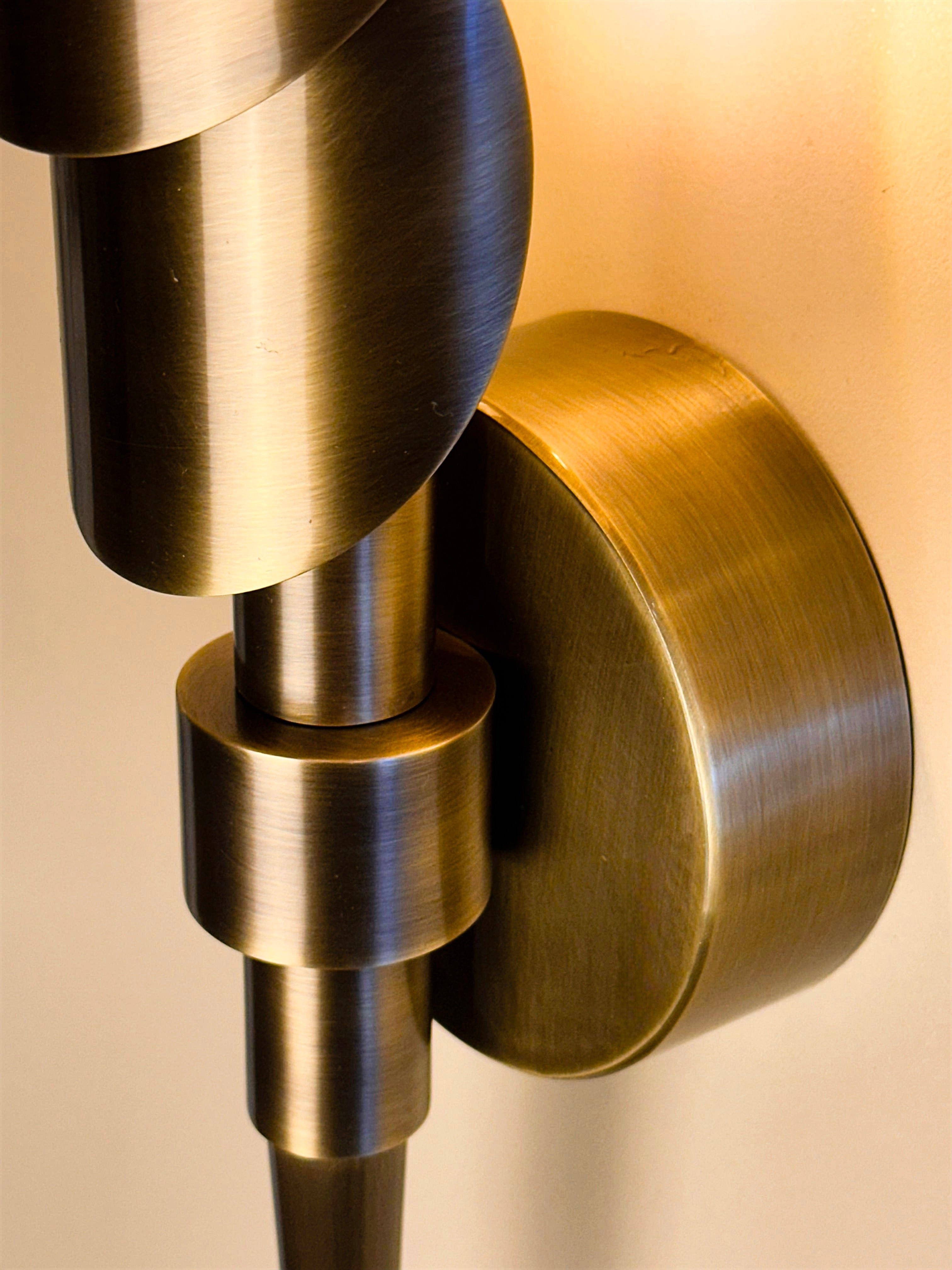 Arel Lighting lighting Tereque Brass Wall Sconce