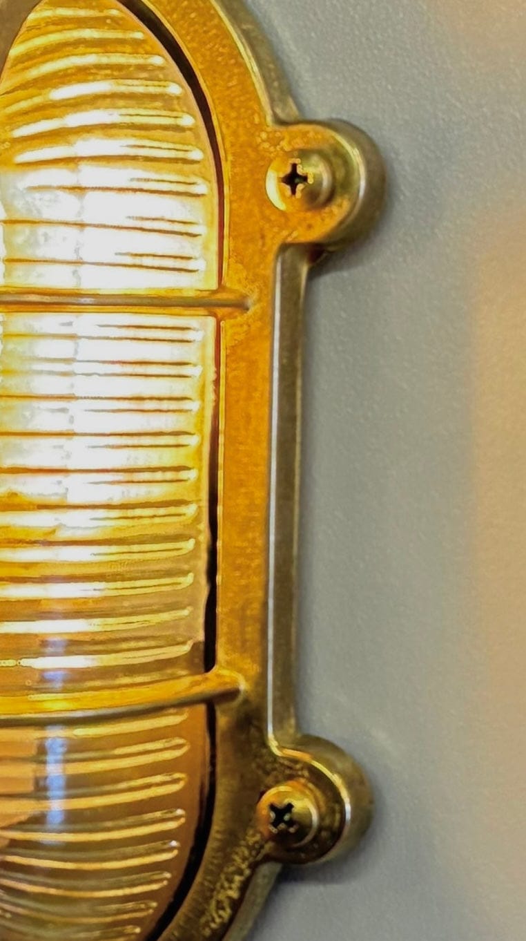 Arel Lighting LIPNO Brass Nautical Wall Sconce