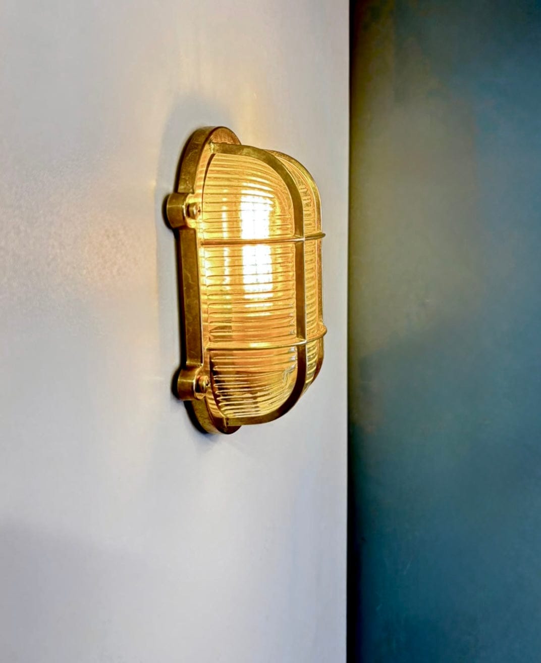 Arel Lighting LIPNO Brass Nautical Wall Sconce