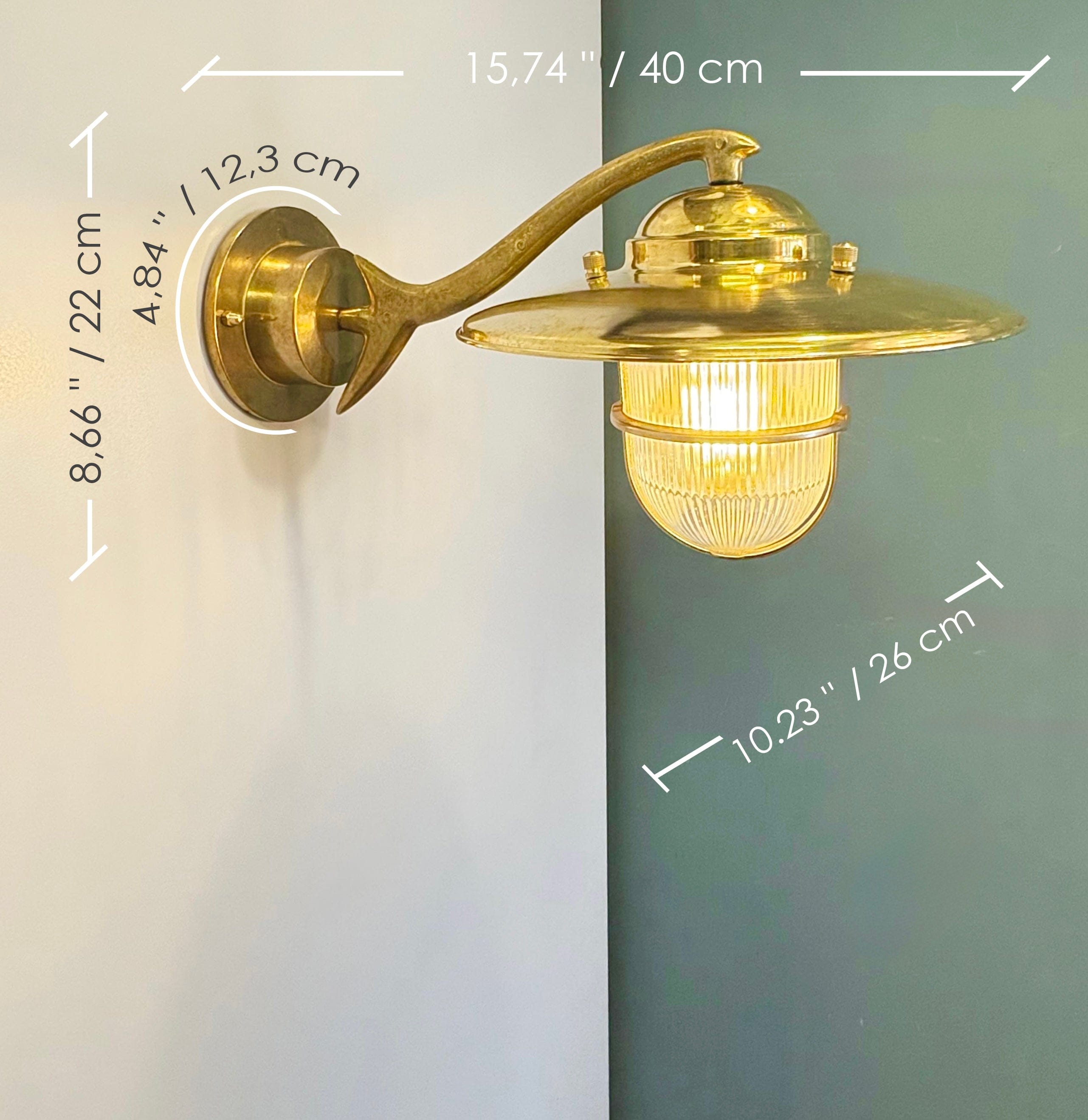 Arel Lighting MELNIK Nautical Wall Sconce