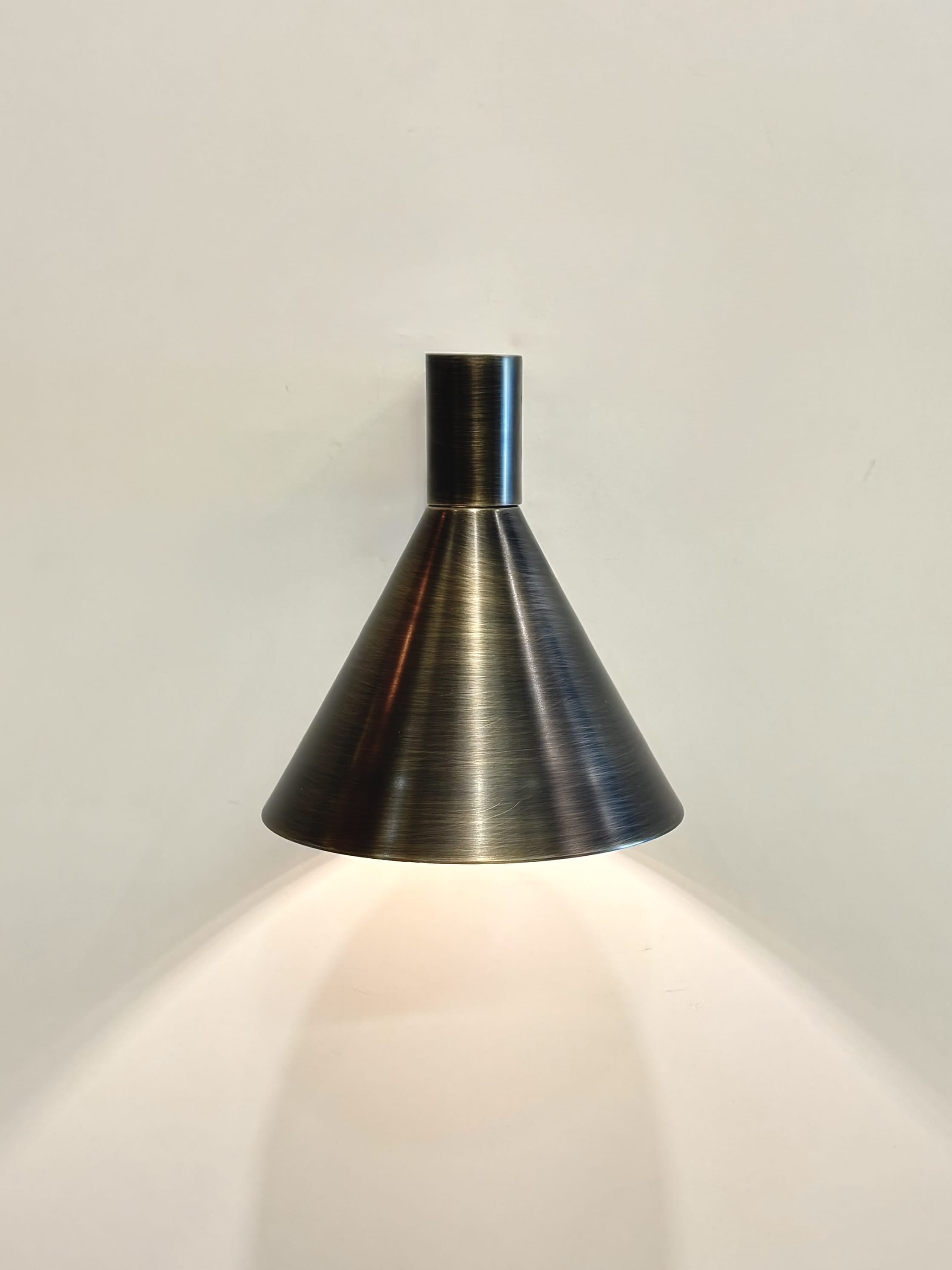 Arel Lighting NOVIC Brushed Metal Wall Sconce
