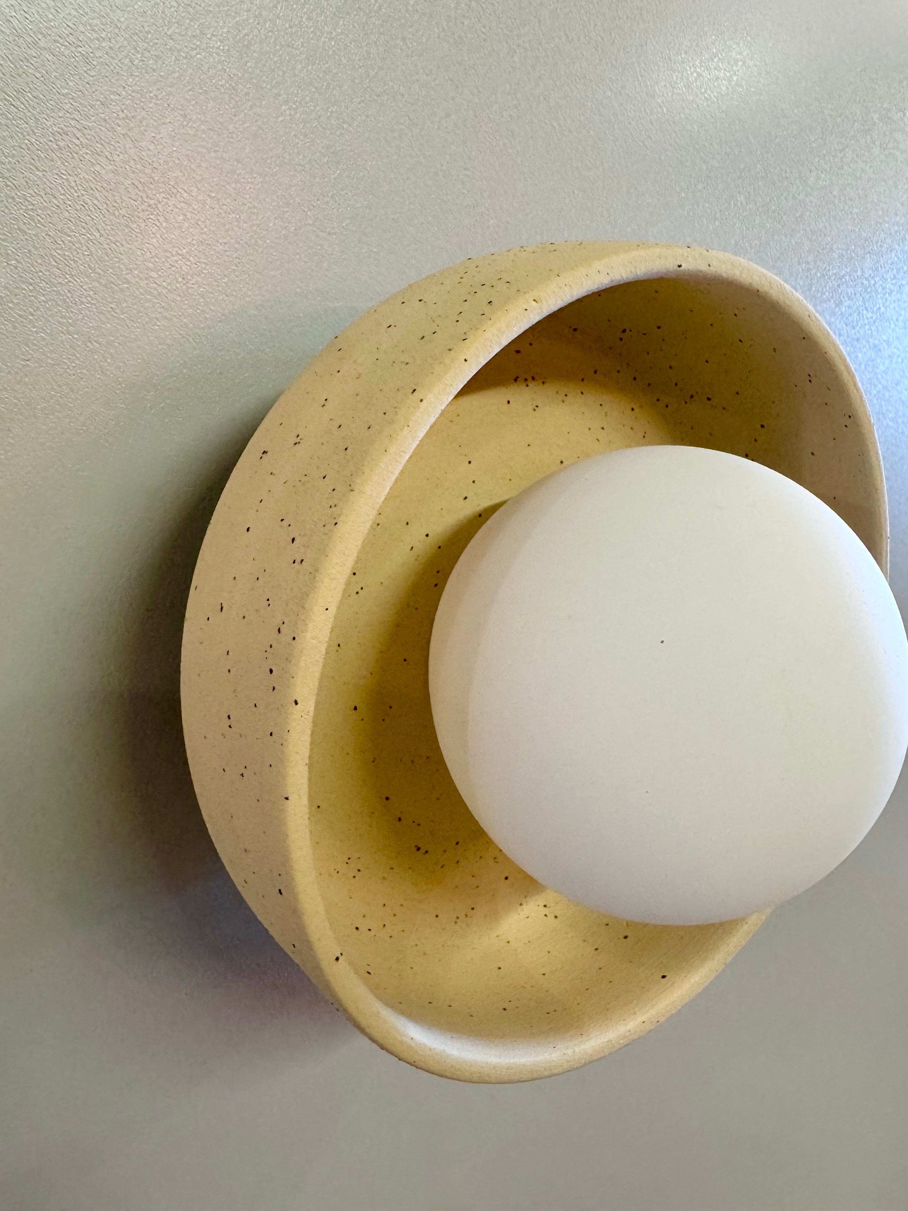 Arel Lighting OBJAT II Ceramic Wall Sconce