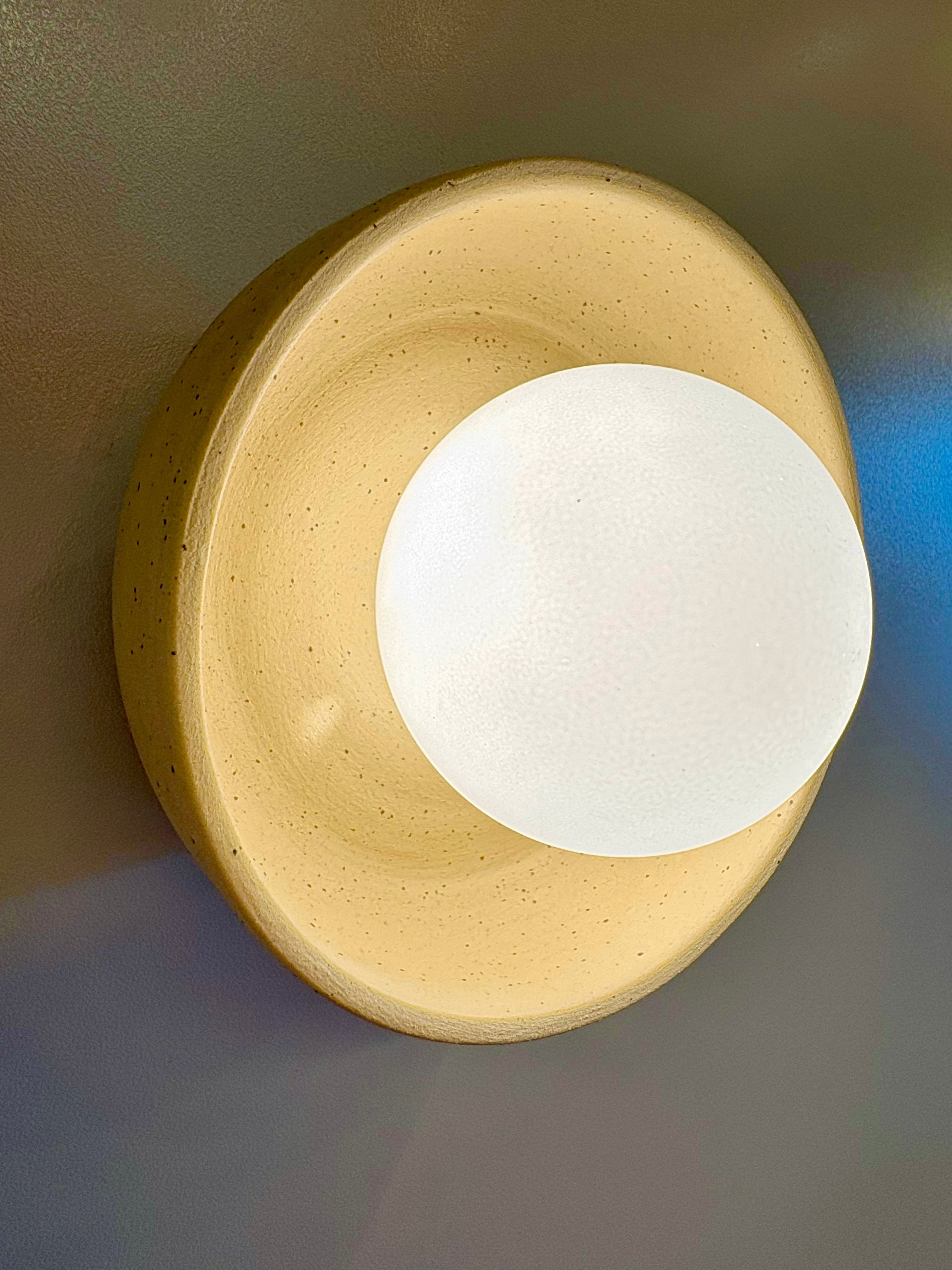 Arel Lighting OBJAT II Ceramic Wall Sconce