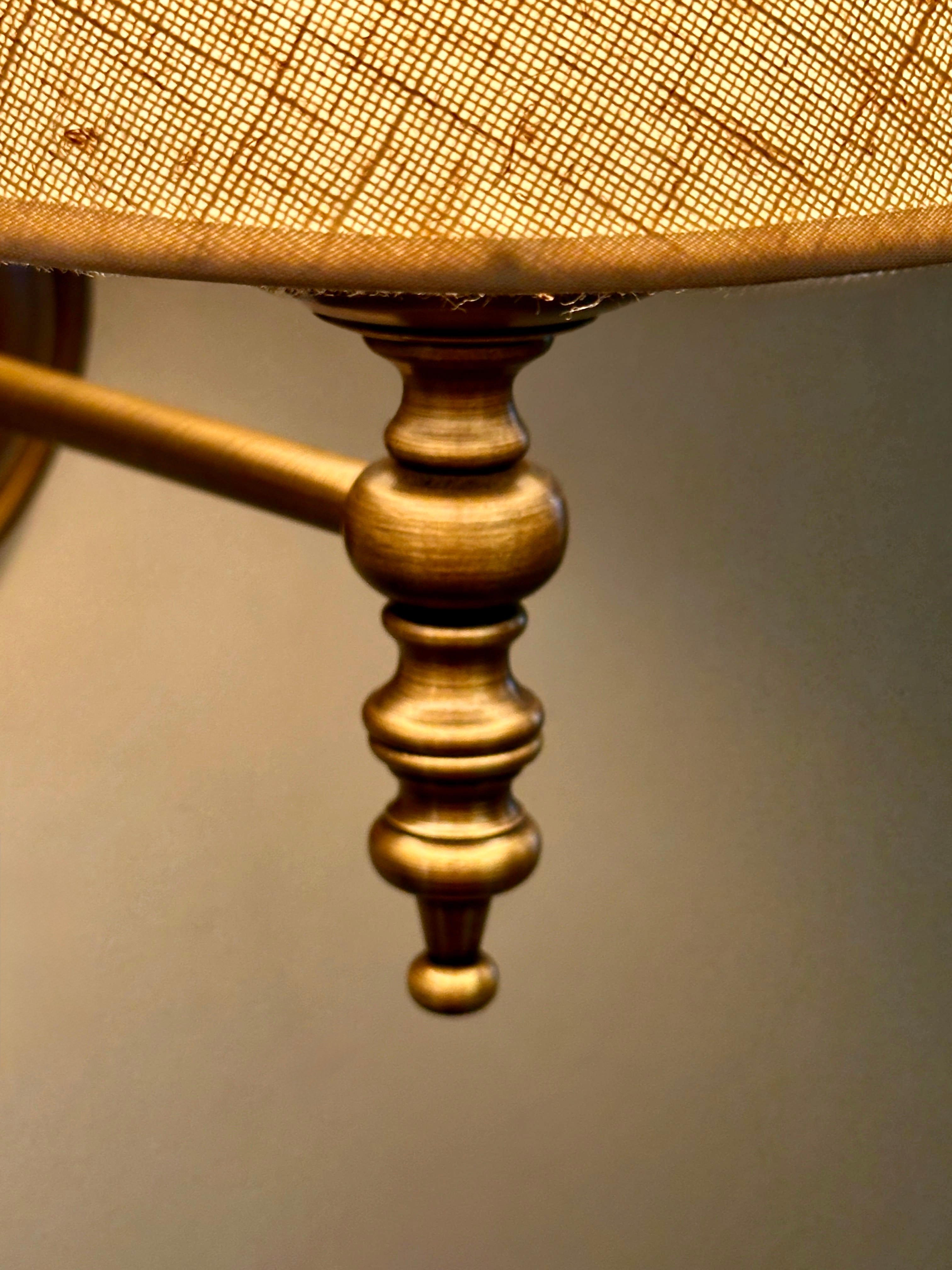 Arel Lighting ORAN Brass Traditional Wall Sconce